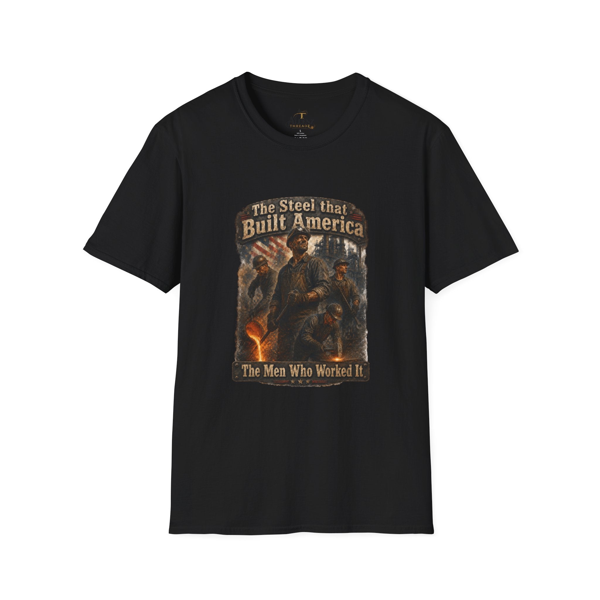 The Steel That Built America Unisex Softstyle T-Shirt