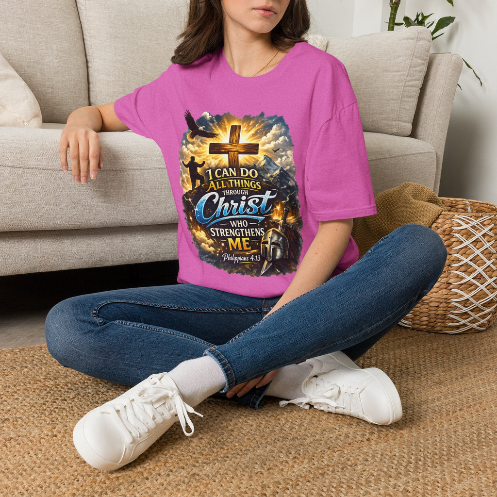 I can do all things through Christ Unisex Softstyle T-Shirt