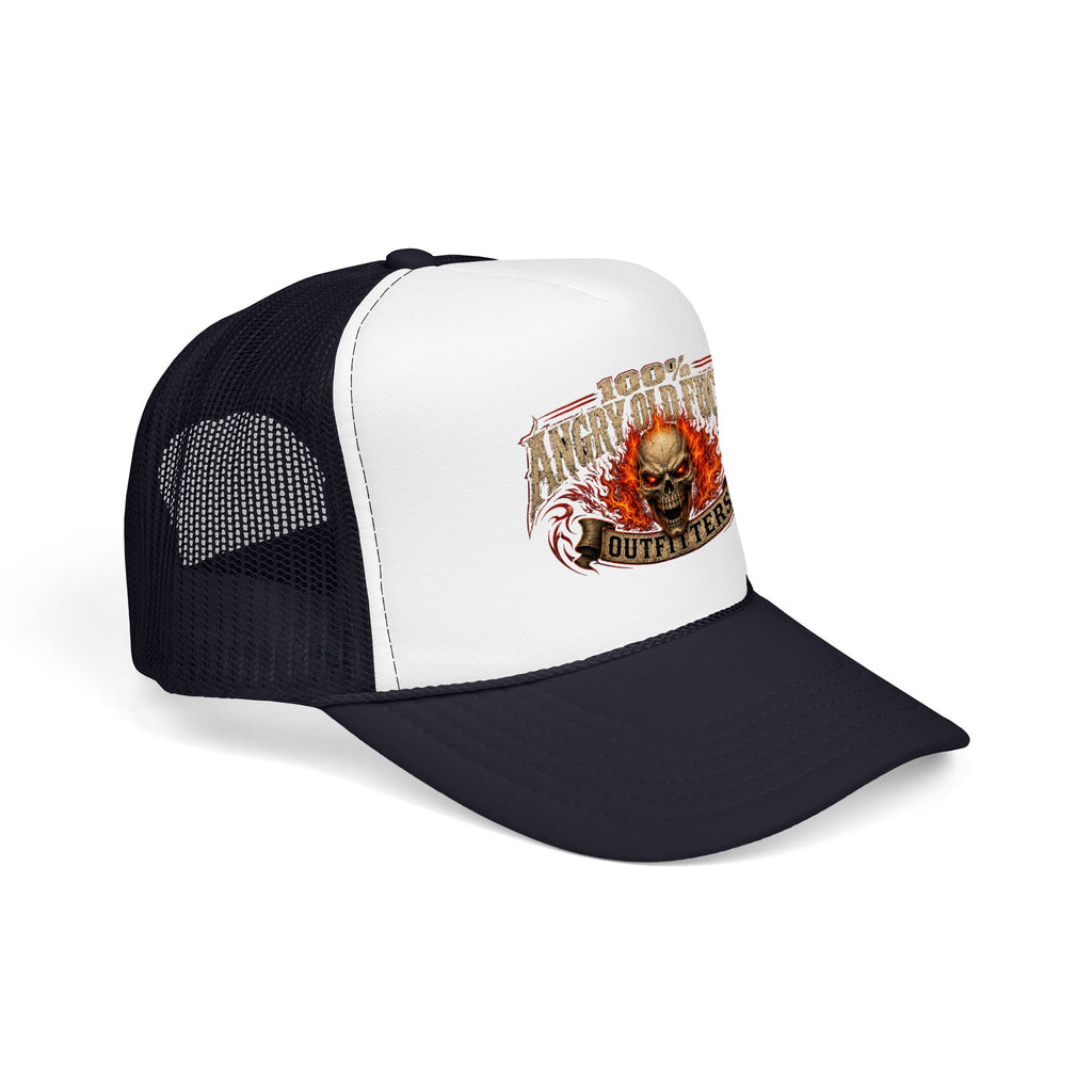 Foam Trucker Hat. 100% angry old man.