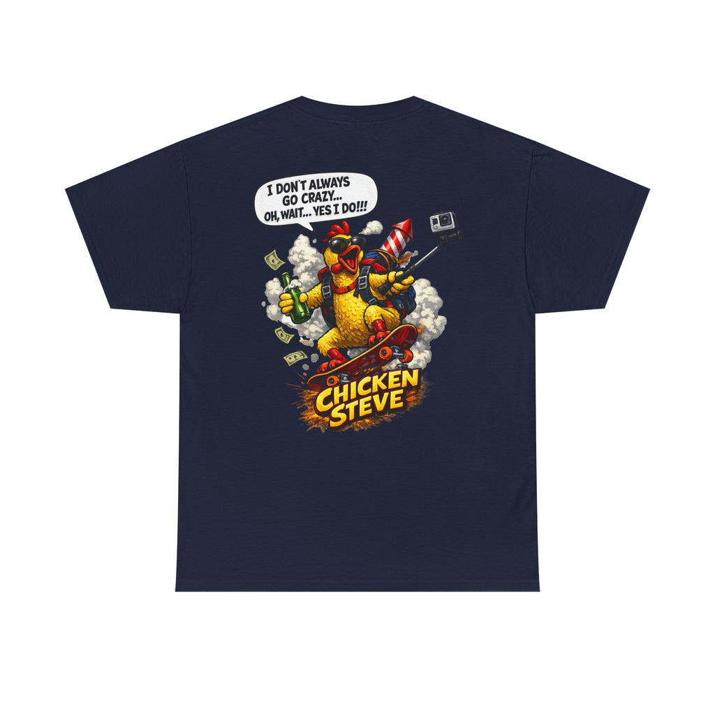 Unisex Heavy Cotton Tee    Chicken Steve's Adventures