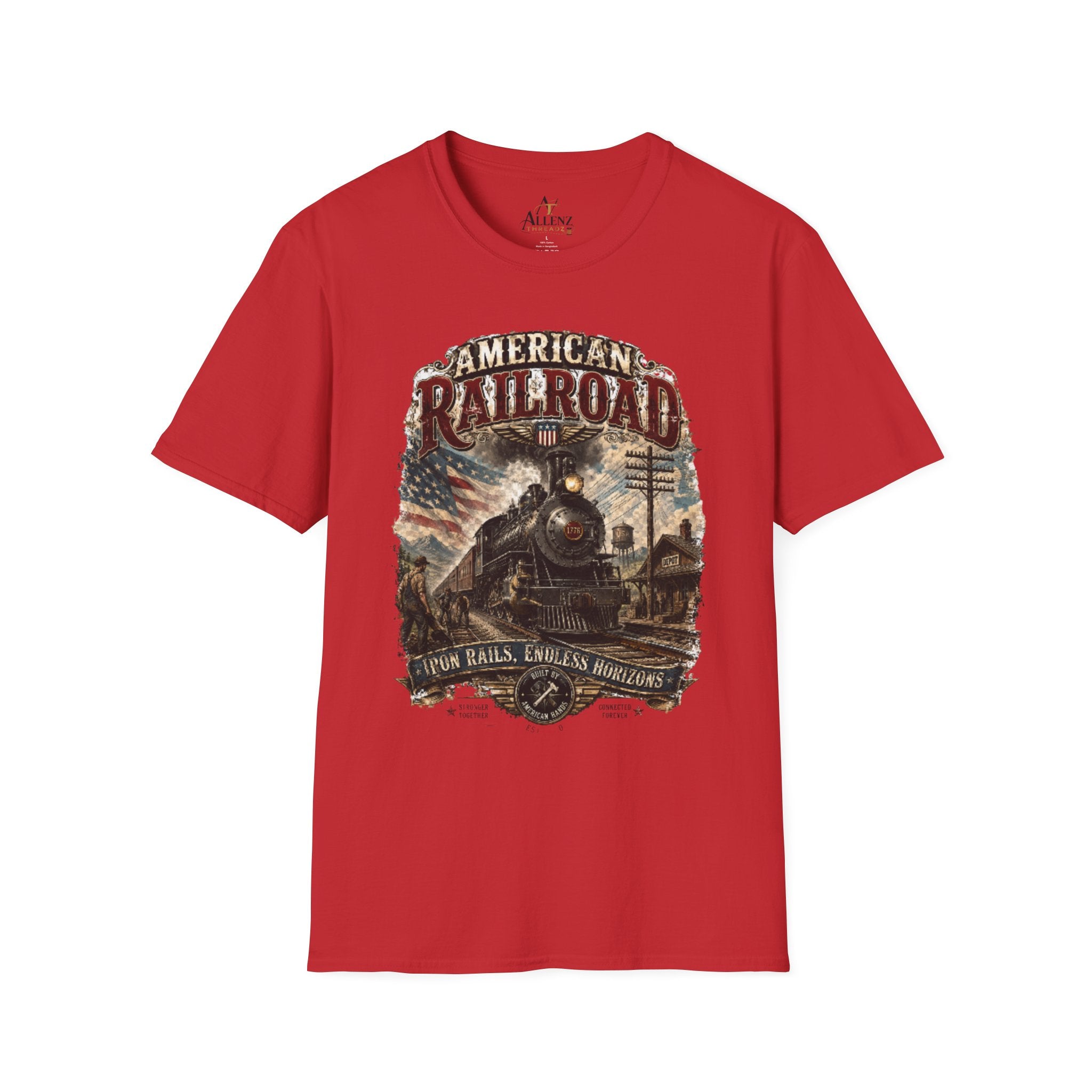 American Railroad Unisex Softstyle T-Shirt