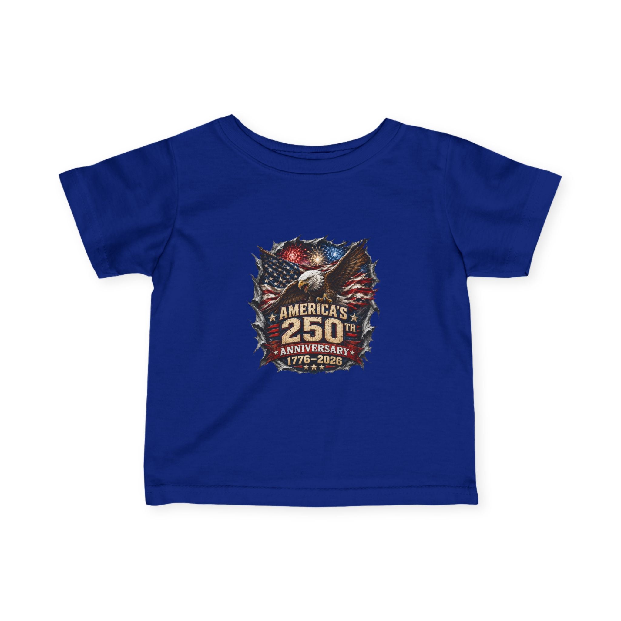 Americas 250th Anniversary Infant Fine Jersey Tee