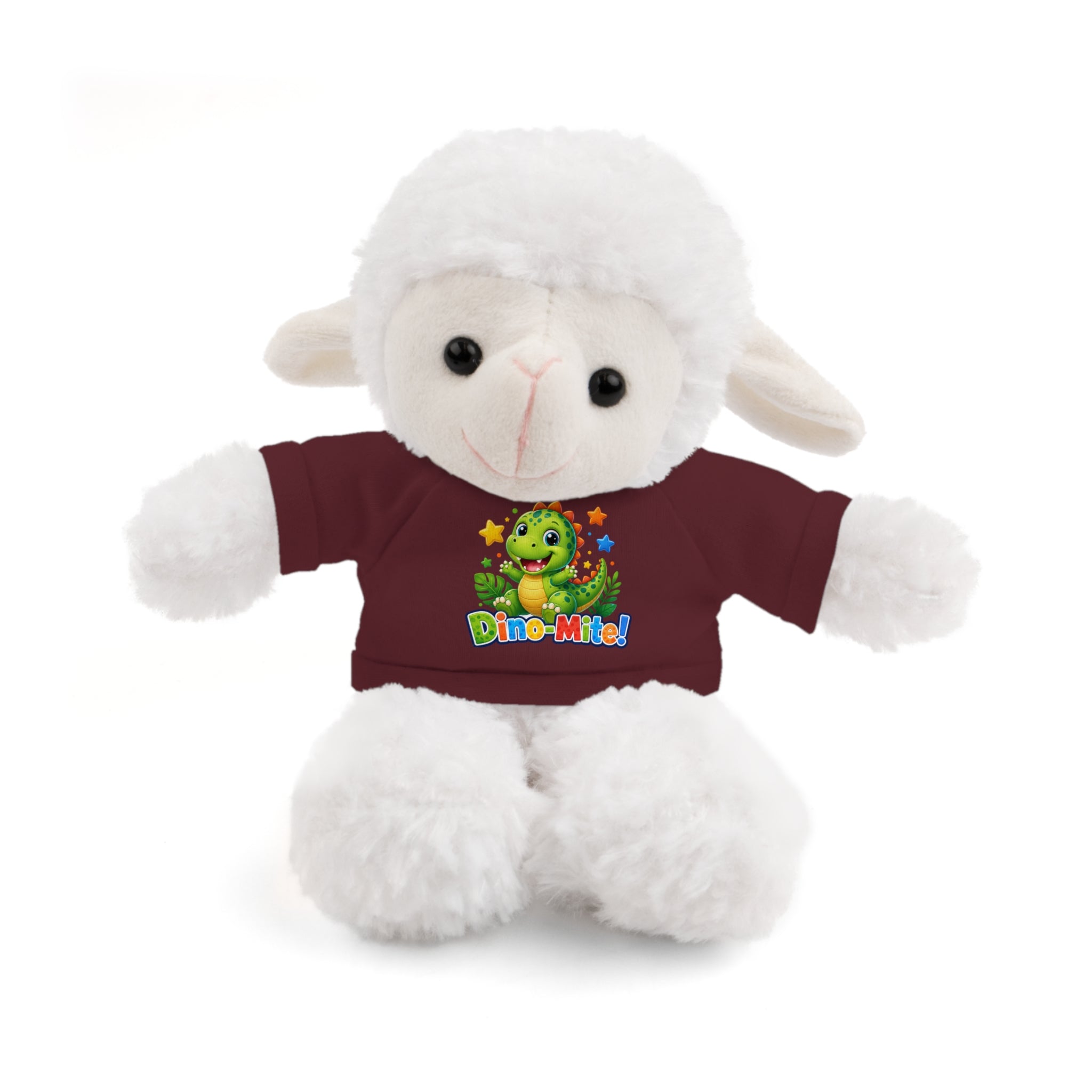 Kids Stuffed Animal with Dino-Mite T-Shirt