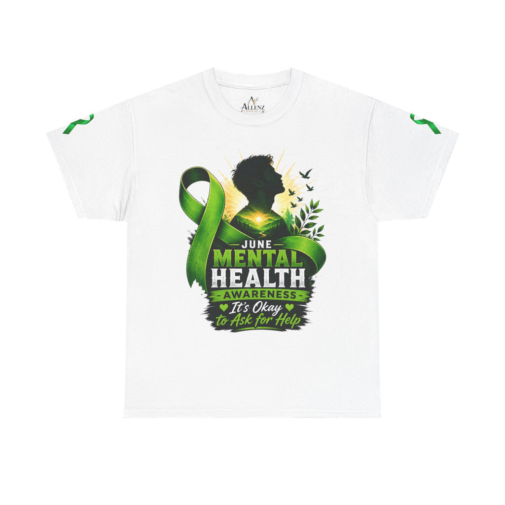 Men's Mental Health Awareness Unisex Heavy Cotton Tee
