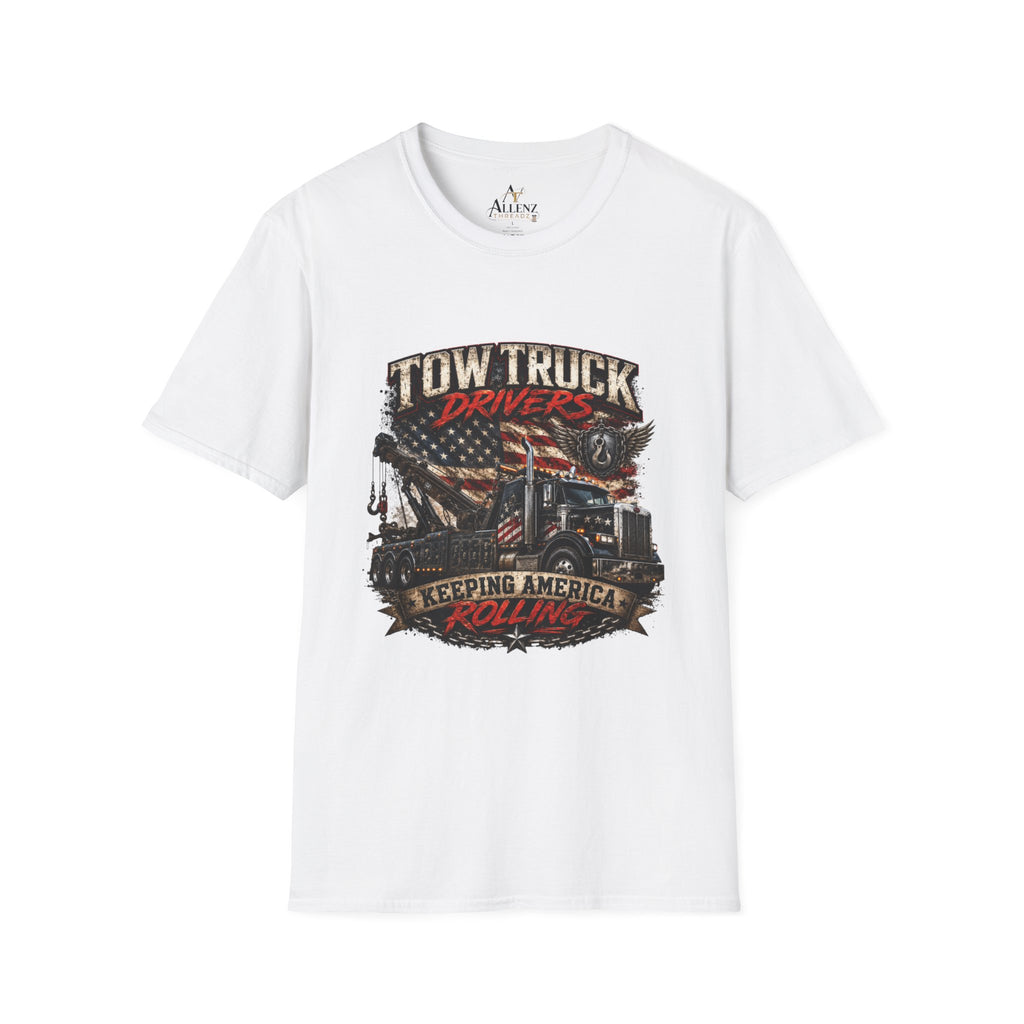 Tow Truck Driver Unisex Softstyle T-Shirt