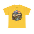 Unisex Heavy Cotton Tee🏔️ Montana – Big Sky Beauty and Wild Frontier Spirit 🏔️