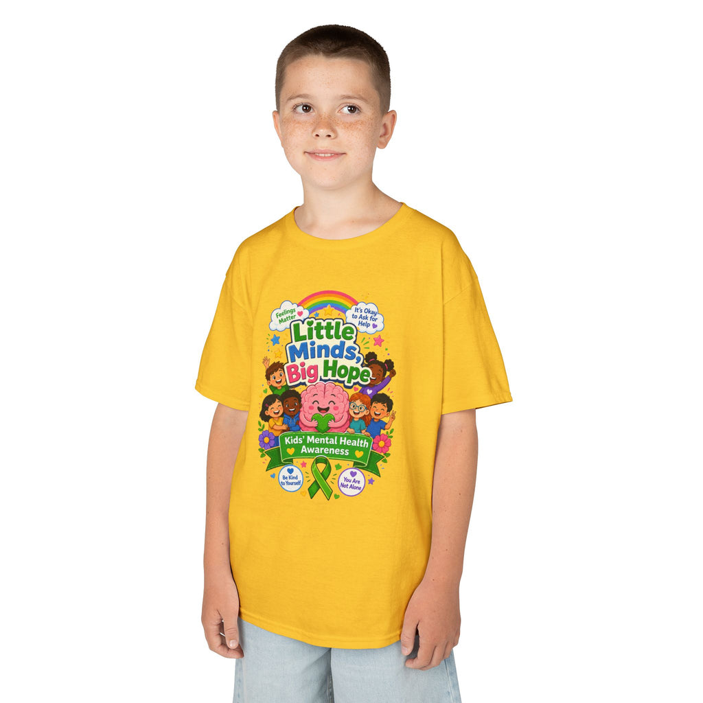 Little Minds Mental Health Kids Heavy Cotton™ Tee