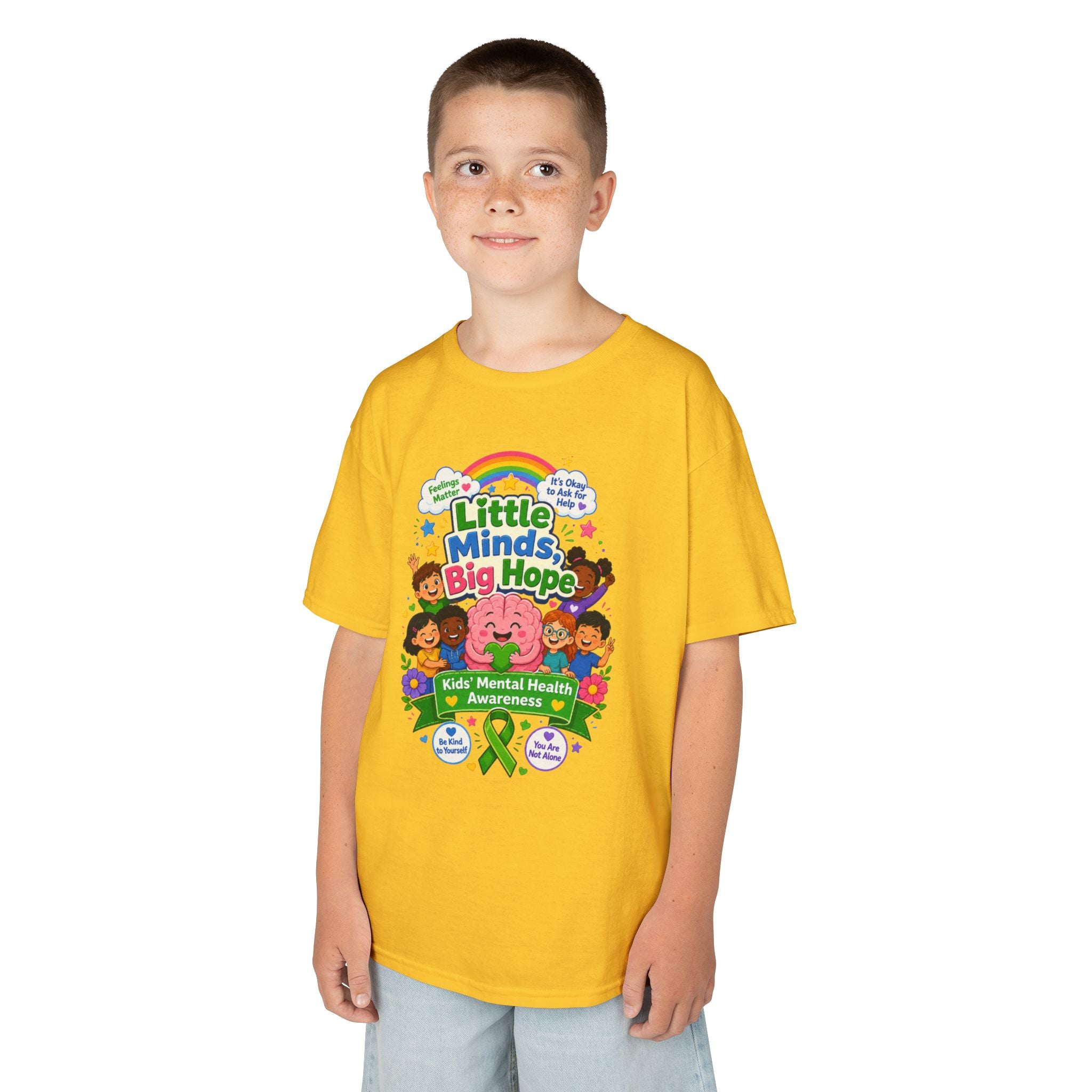 Little Minds Mental Health Kids Heavy Cotton™ Tee