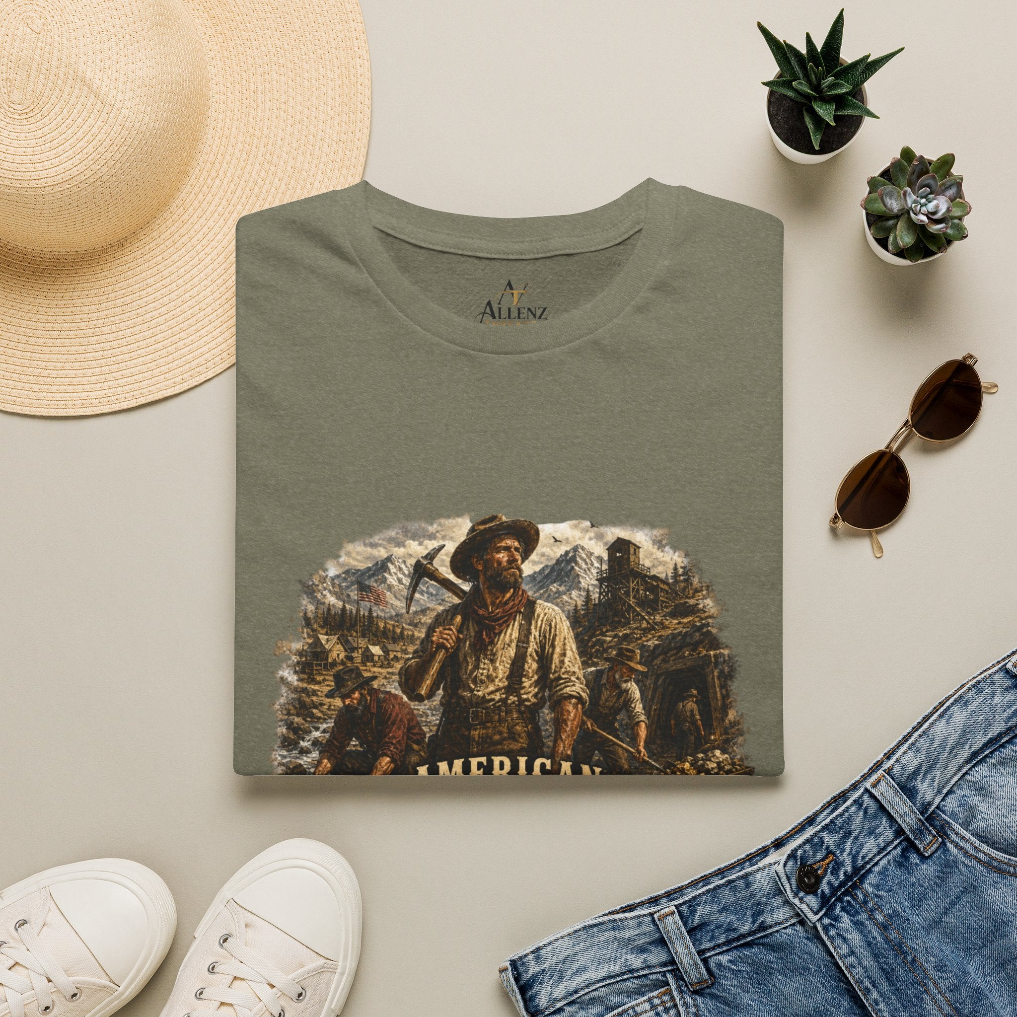 American Gold Miners Unisex Softstyle T-Shirt