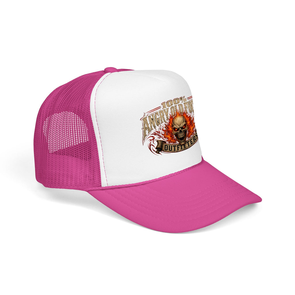 Foam Trucker Hat. 100% angry old man.