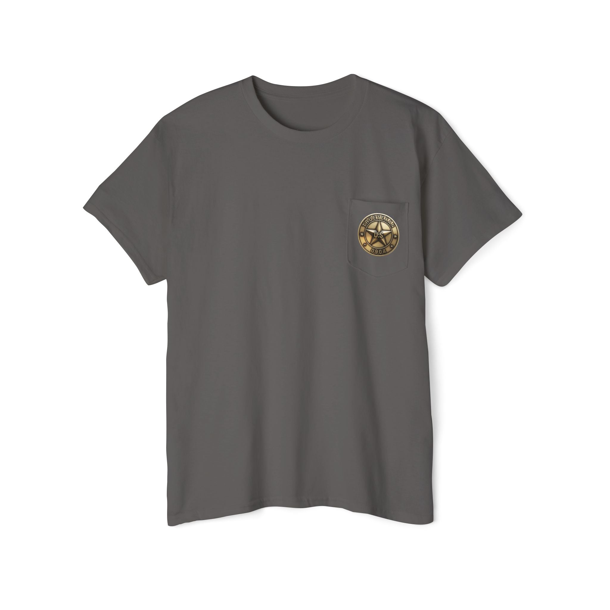 True Texan Badge Unisex Heavy Cotton Pocket Tee