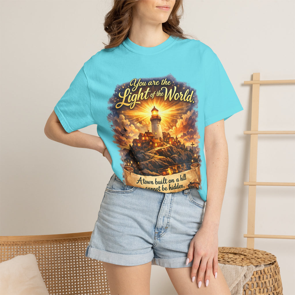 You Are the Light of the World T-Shirt — Lighthouse Faith Graphic Tee