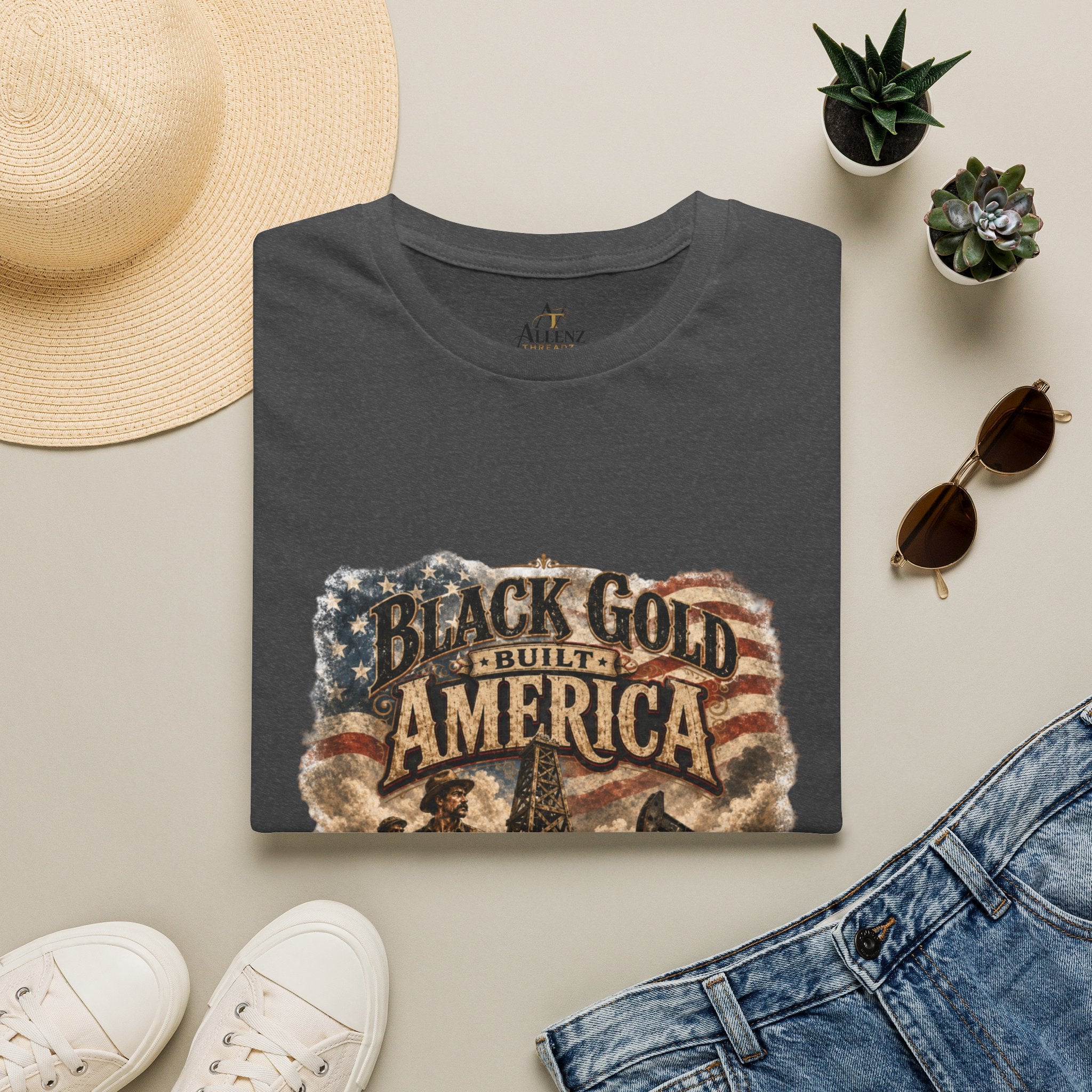 Black Gold Unisex Softstyle T-Shirt