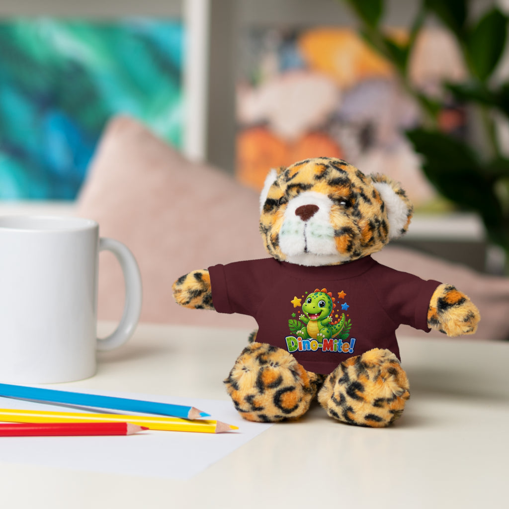 Kids Stuffed Animal with Dino-Mite T-Shirt