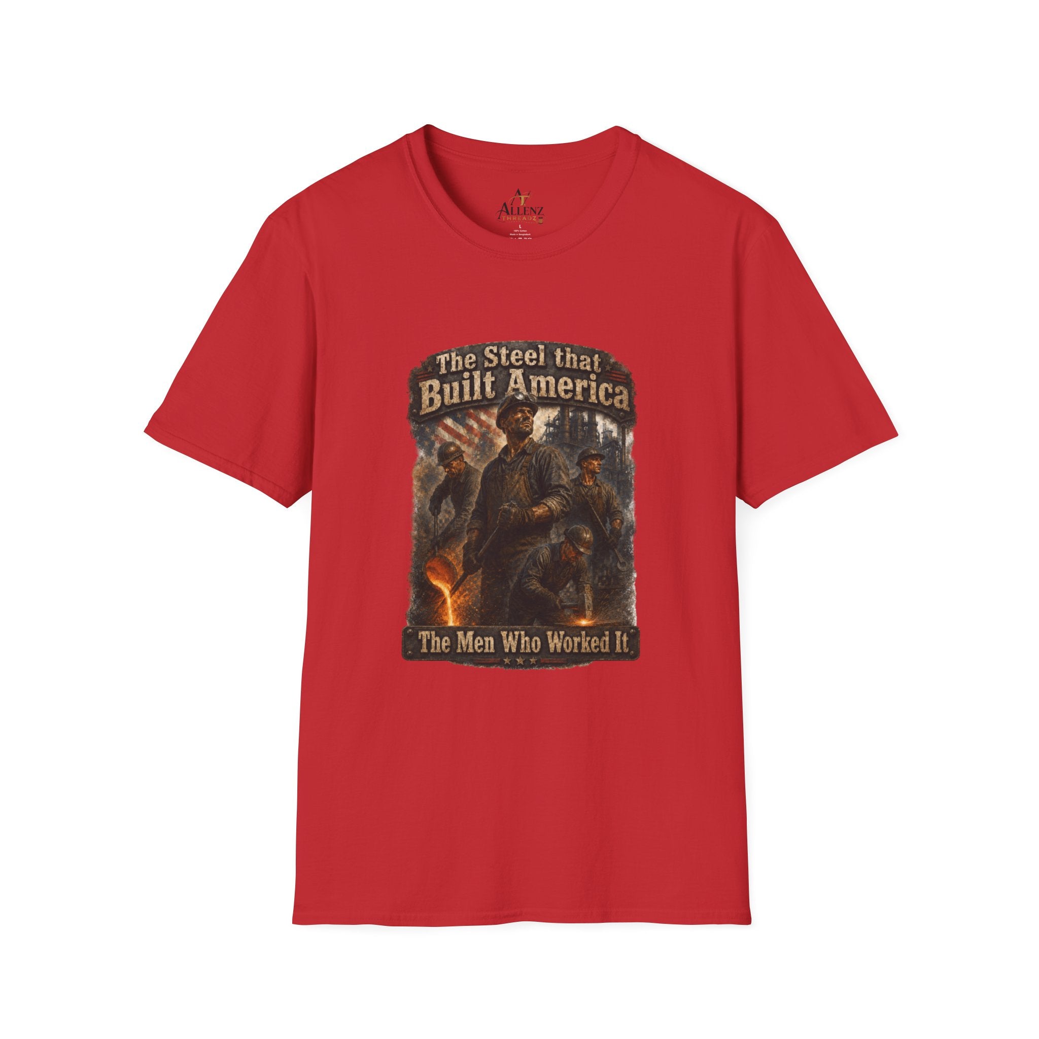 The Steel That Built America Unisex Softstyle T-Shirt