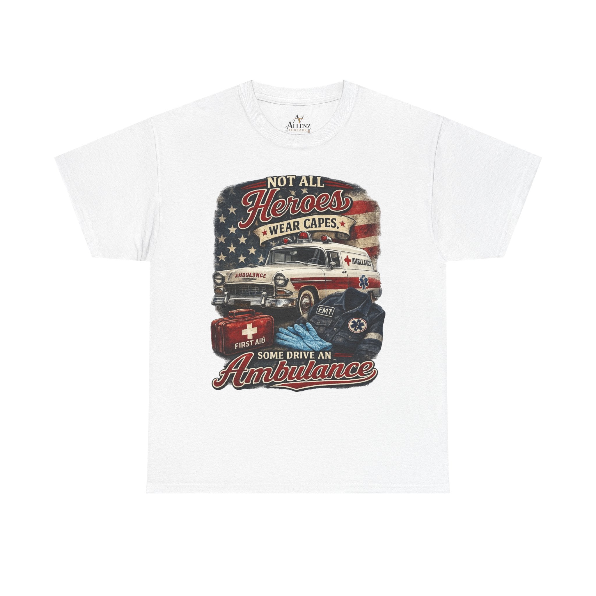 Ambulance Hero Unisex Heavy Cotton Tee