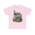Unisex Heavy Cotton Tee 🥔 Idaho – Mountain Beauty and Rustic Country Charm 🥔