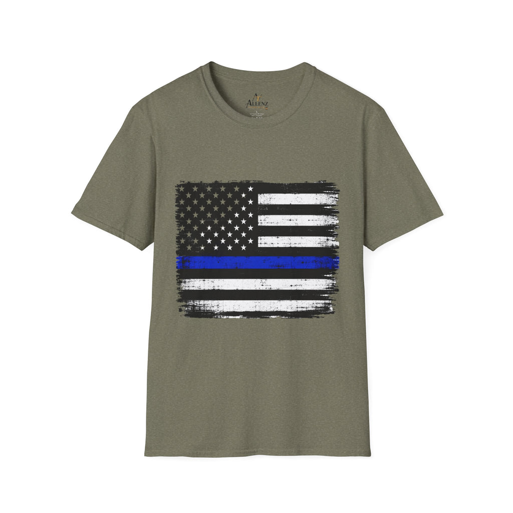 Thin Blue Line Unisex Softstyle T-Shirt