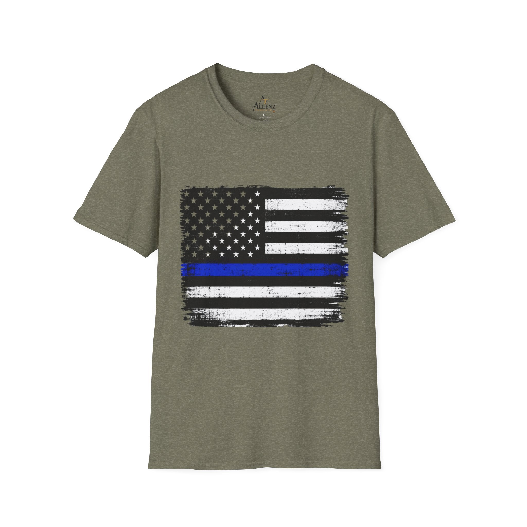 Thin Blue Line Unisex Softstyle T-Shirt