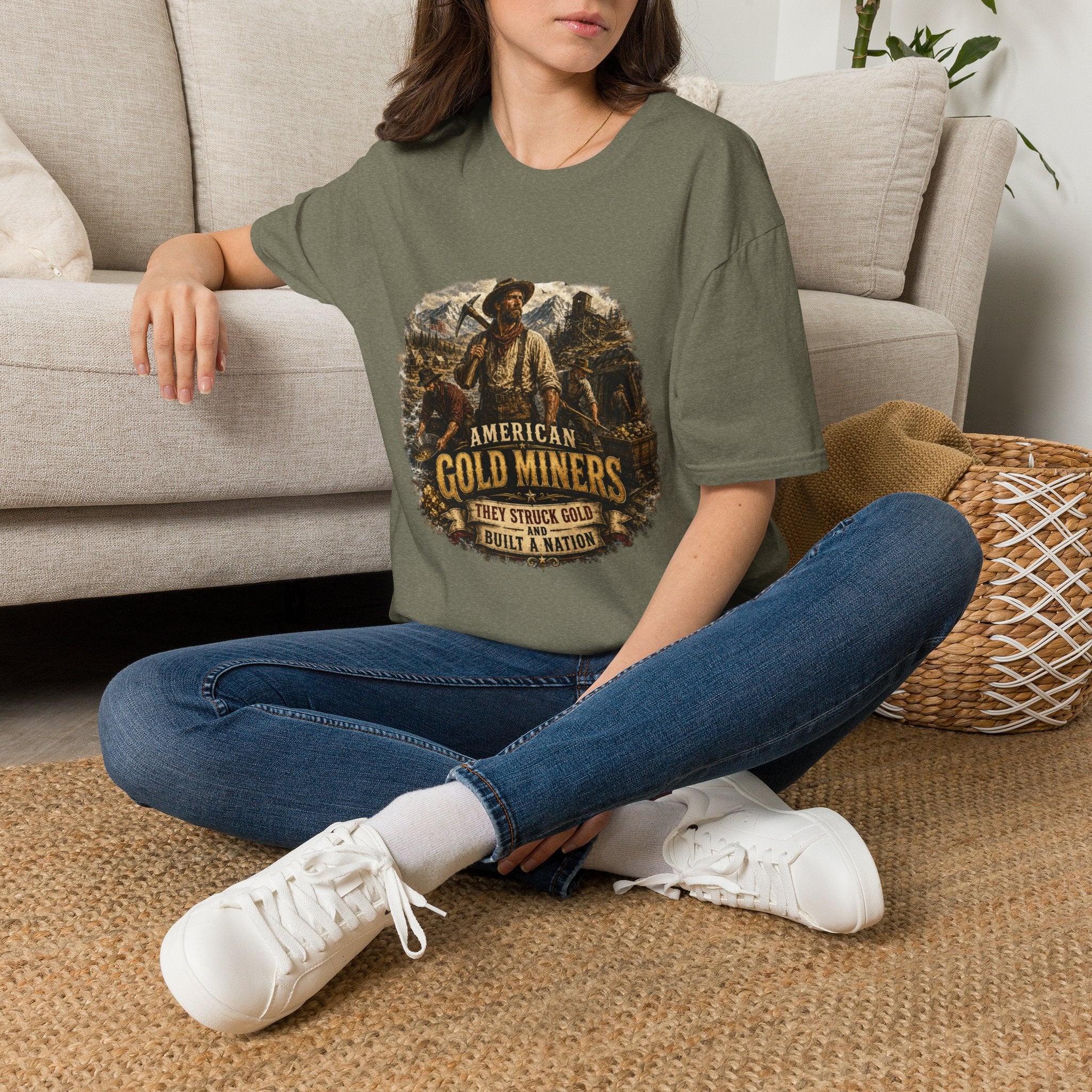 American Gold Miners Unisex Softstyle T-Shirt