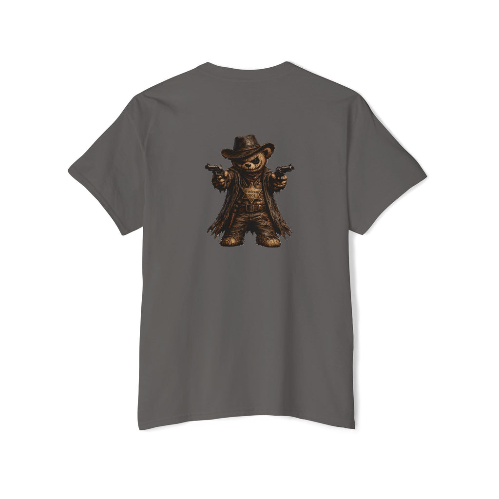 True Texan Scare Bear  Unisex Heavy Cotton Pocket Tee