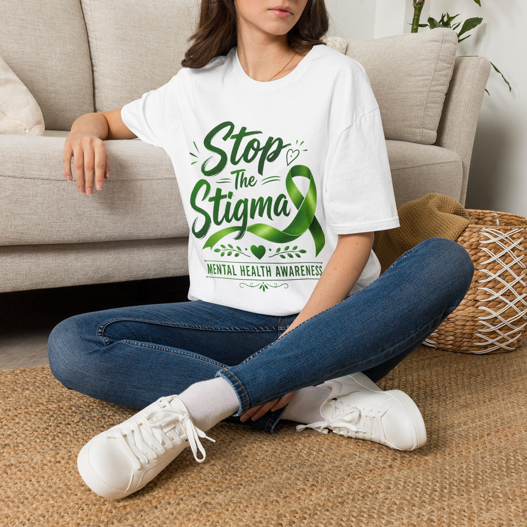 Stop The Stigma Mental Health Unisex Softstyle T-Shirt