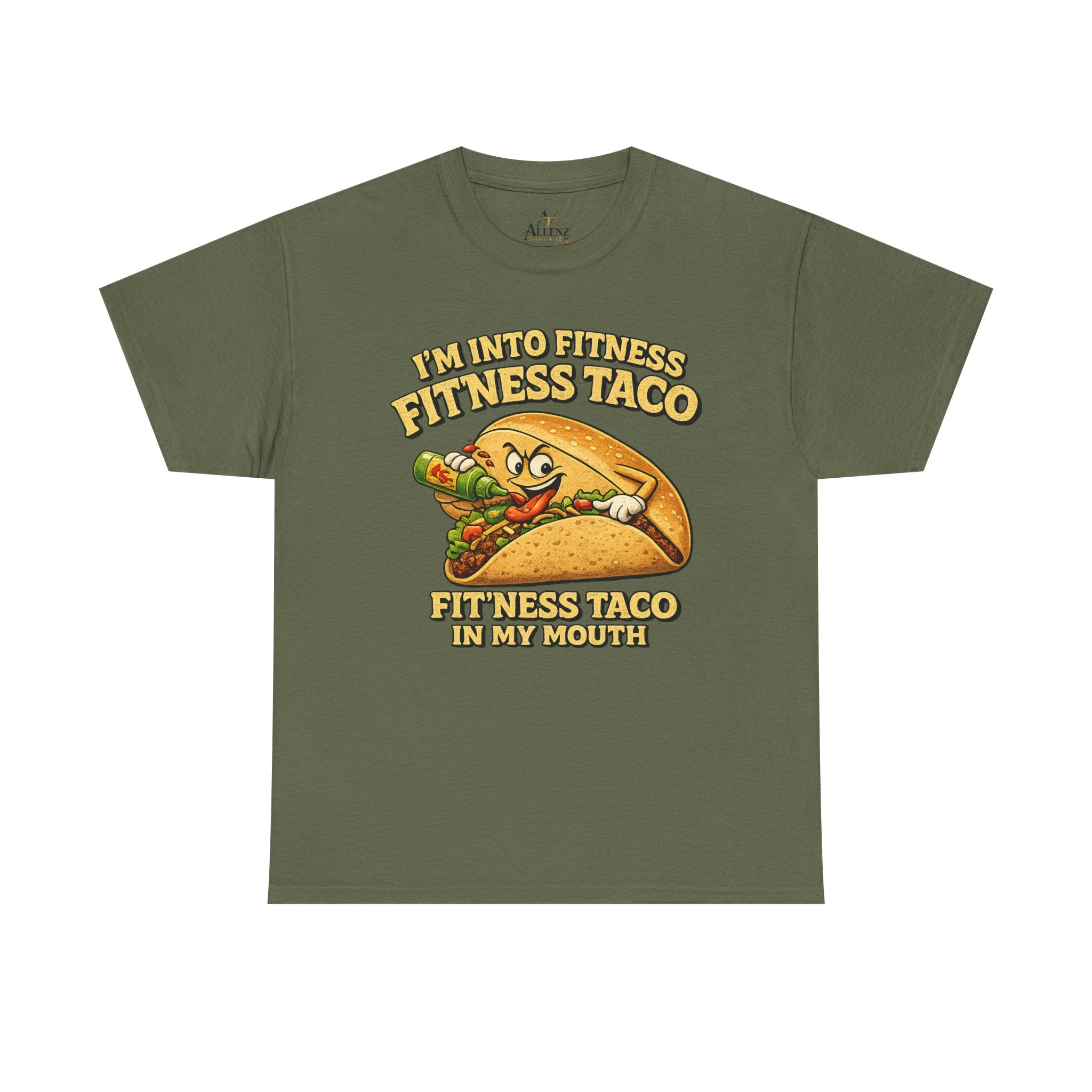 Fitness Taco Unisex Heavy Cotton Tee
