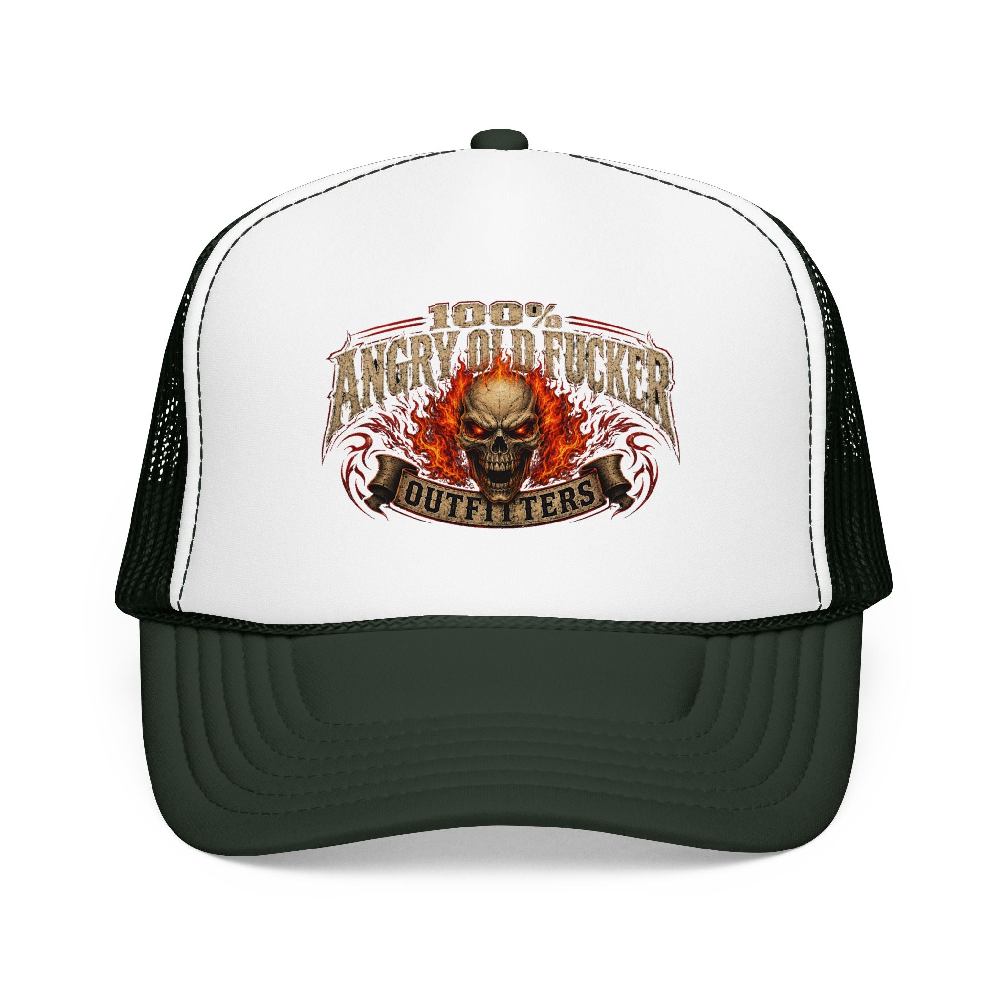 Foam Trucker Hat. 100% angry old man.
