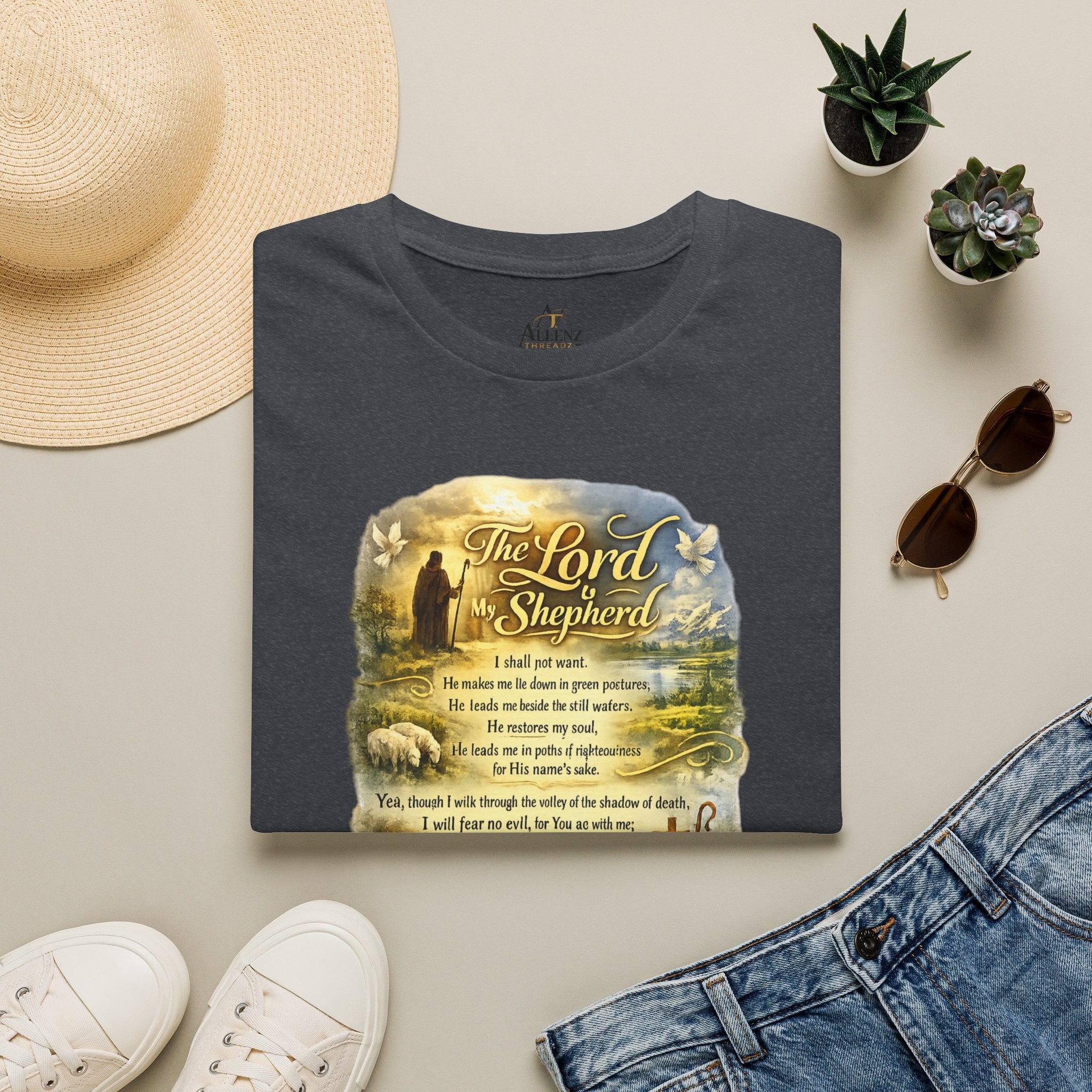 The Lord Is My Shepherd Unisex Softstyle T-Shirt