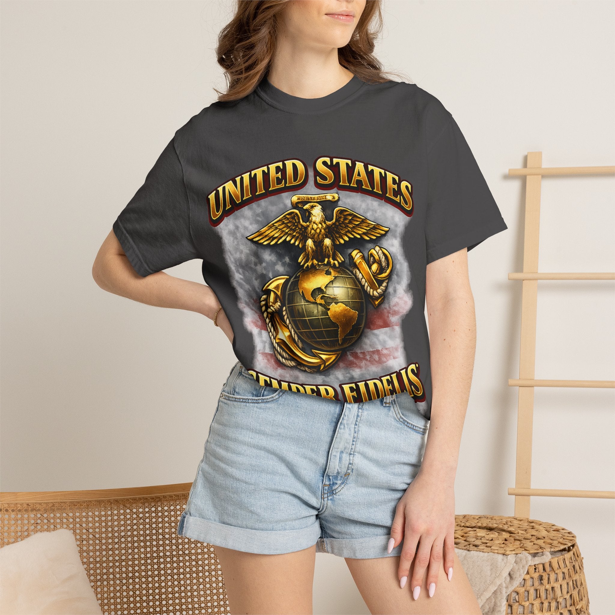 T-Shirt — United States Marines Semper Fidelis