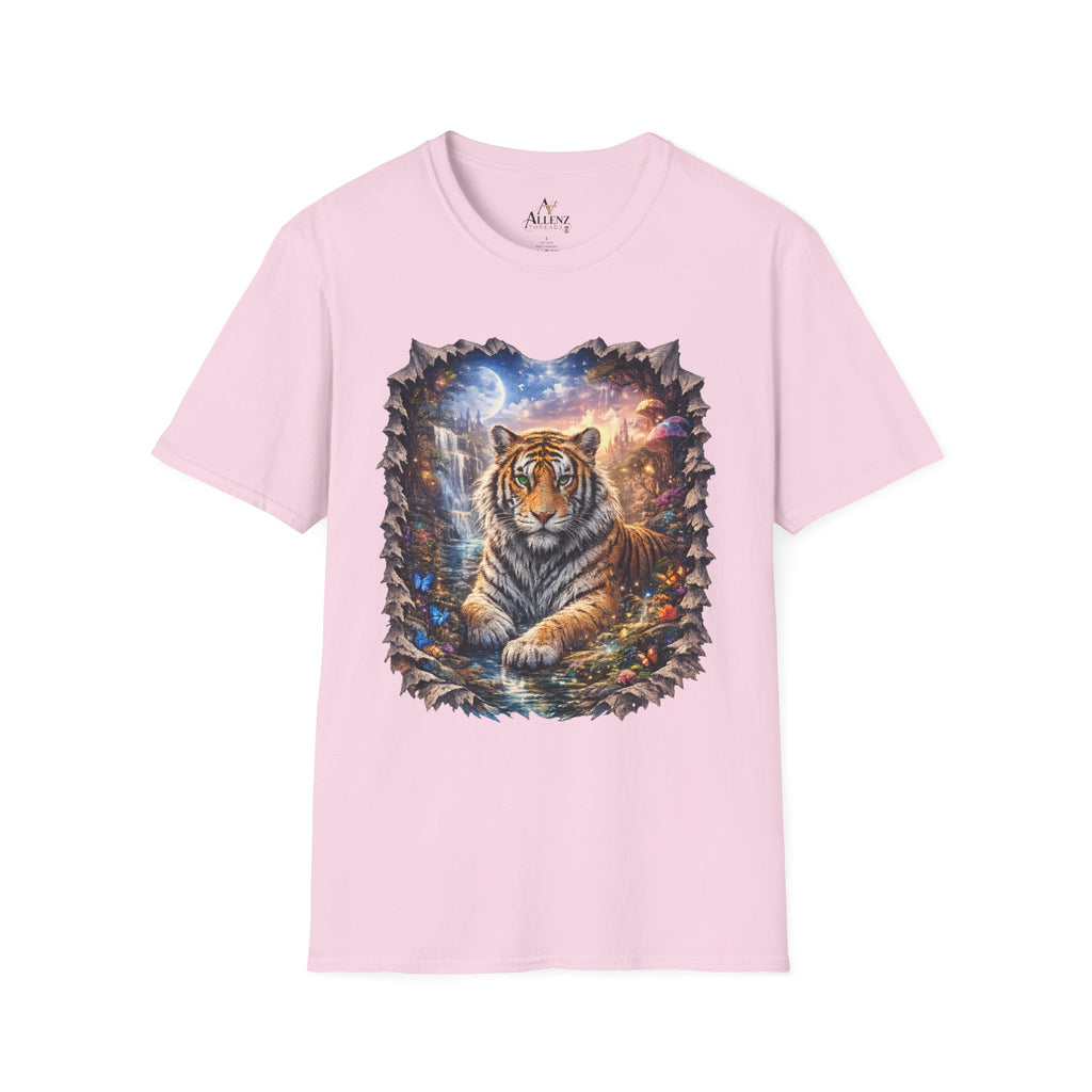 Unisex Softstyle T-Shirt -Fantasy Bengal tiger