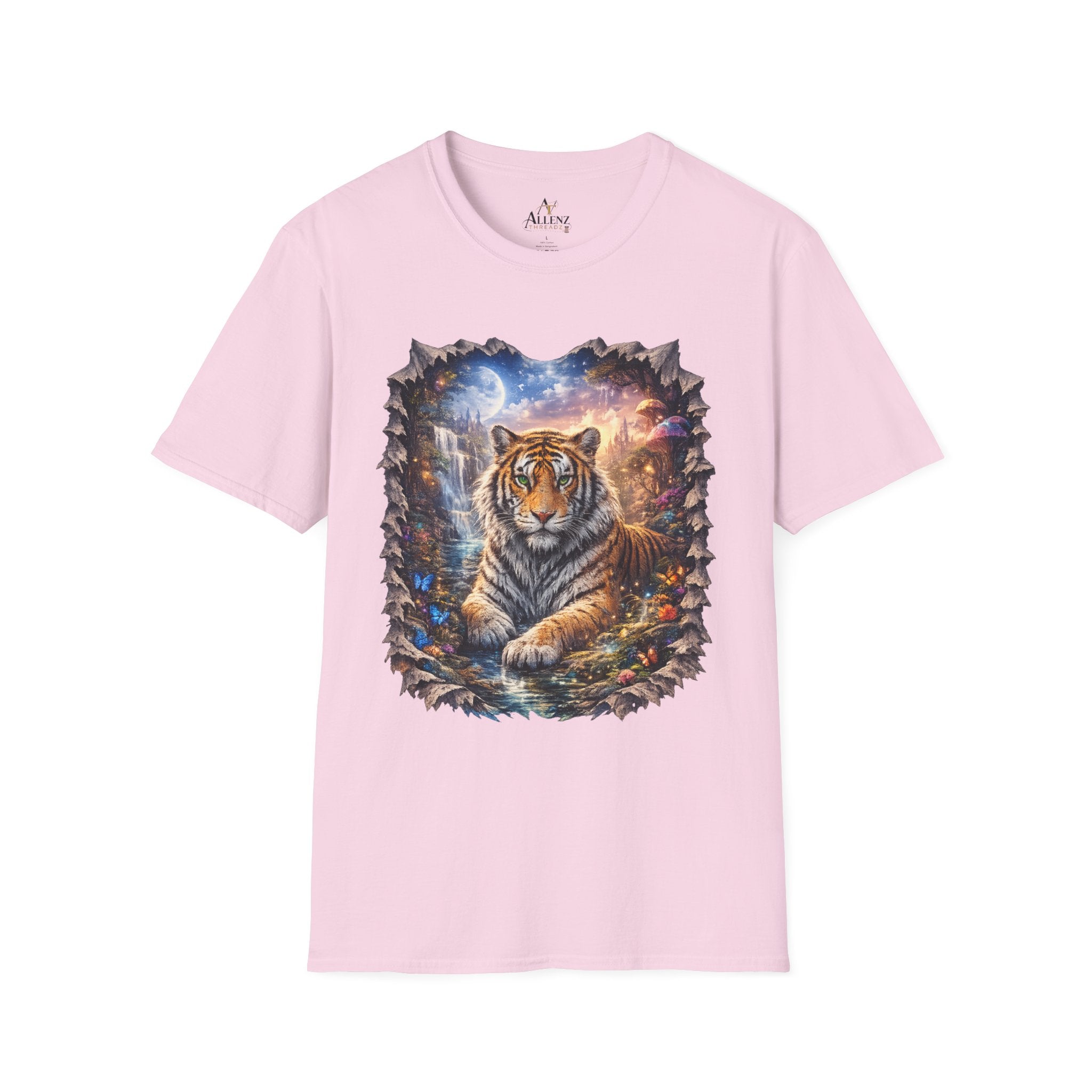 Unisex Softstyle T-Shirt -Fantasy Bengal tiger