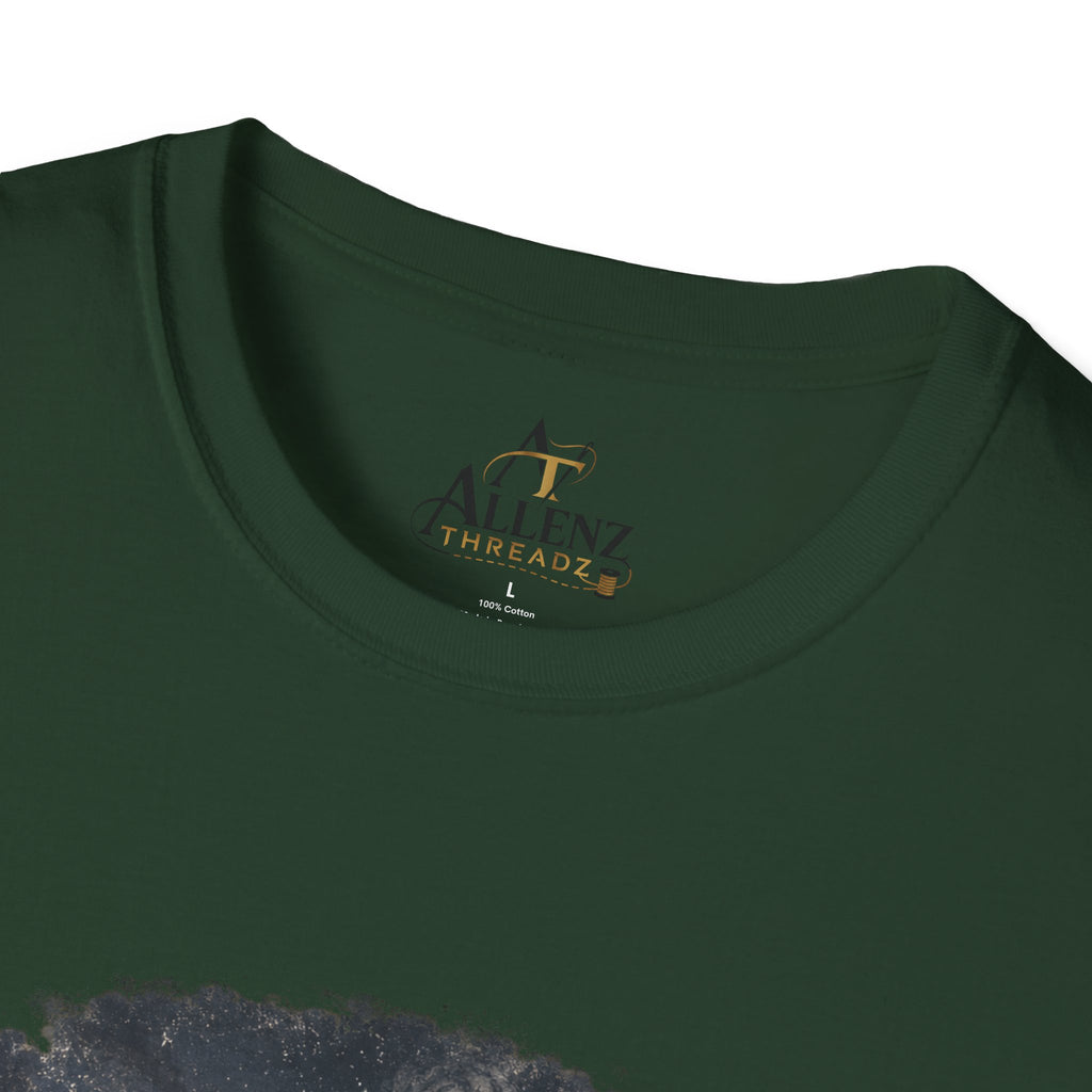 Country Livin' Cabin T‑Shirt — Rustic Sunset Woodlands Graphic Tee