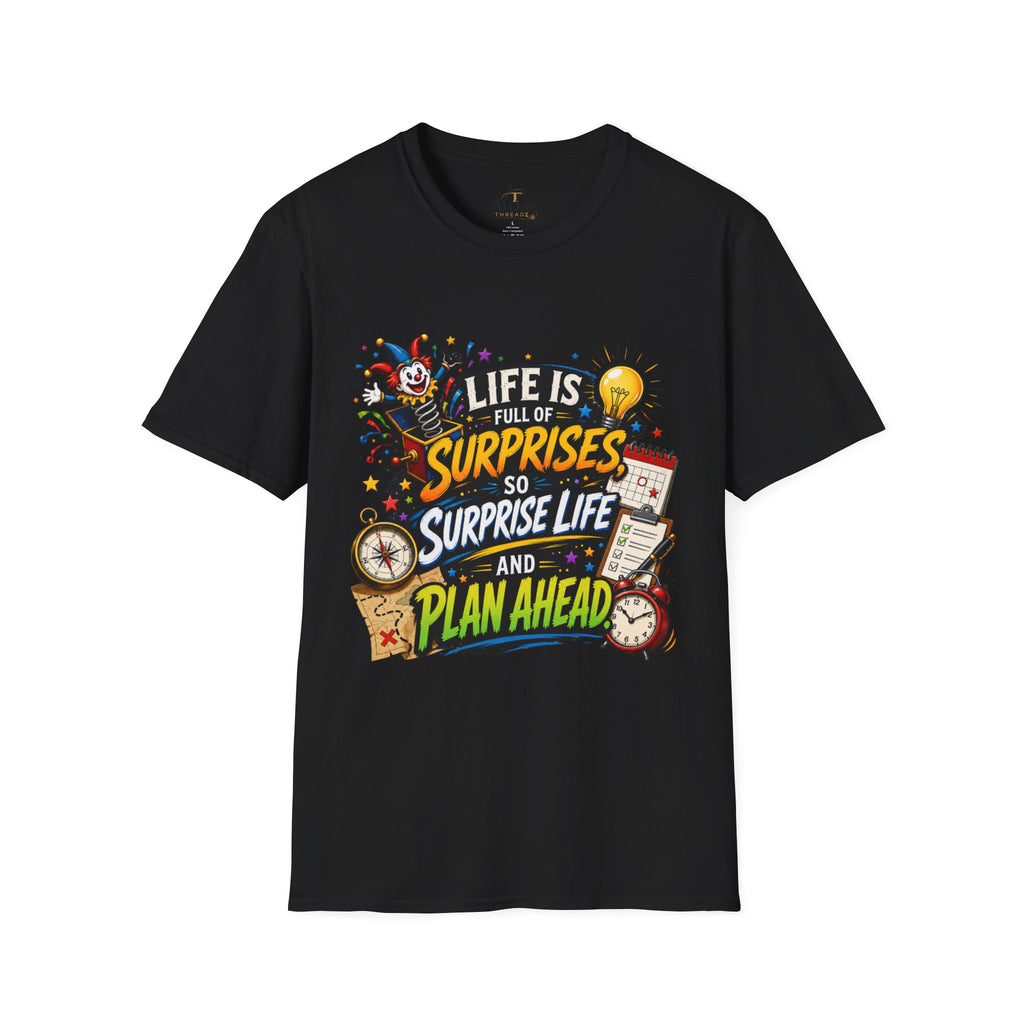 Life's Surprises Unisex Softstyle T-Shirt