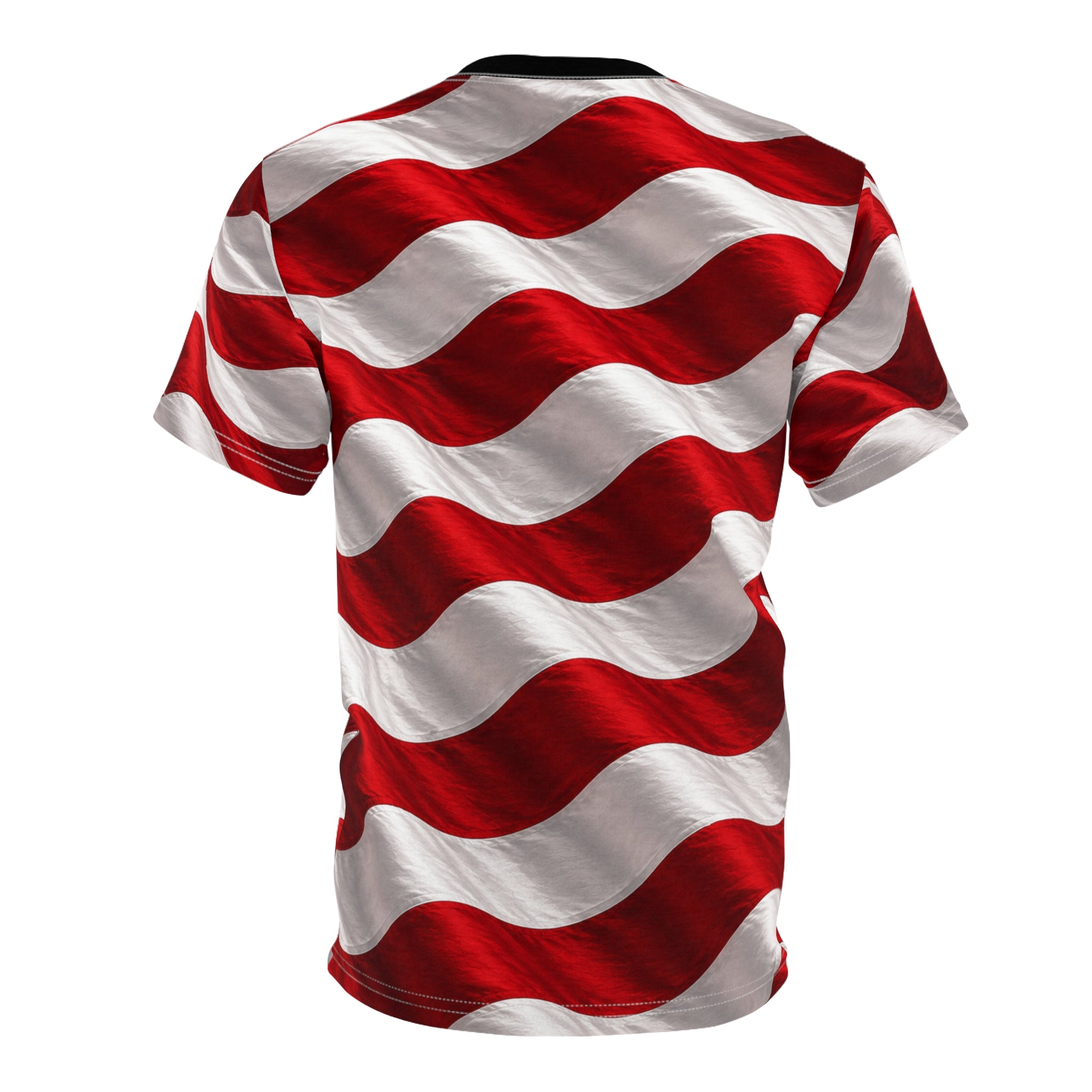 American Flag Unisex Cut and Sew Tee (AOP)