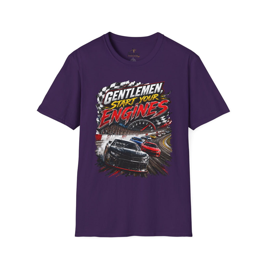 Start Your Engines Racing Unisex Softstyle T-Shirt