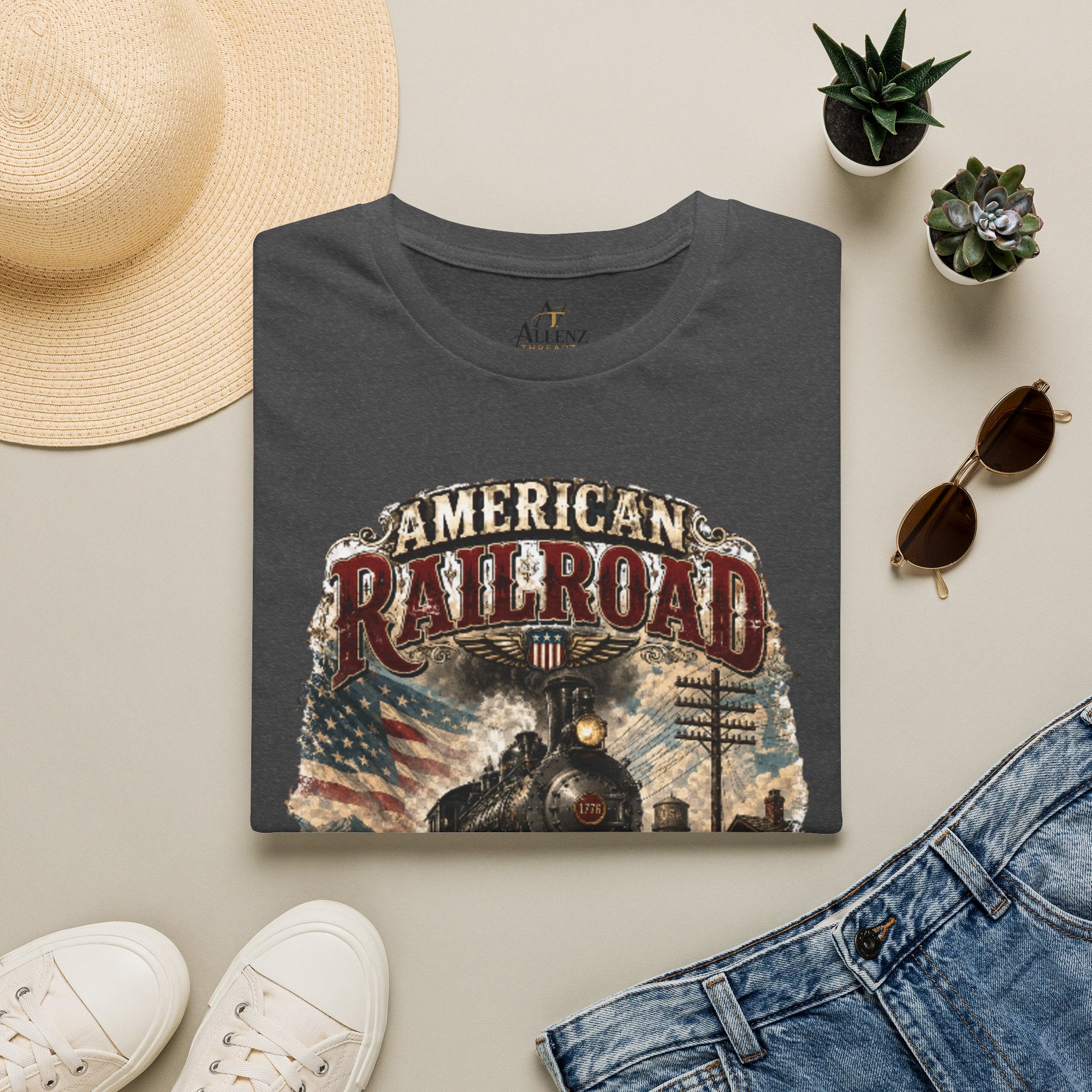 American Railroad Unisex Softstyle T-Shirt