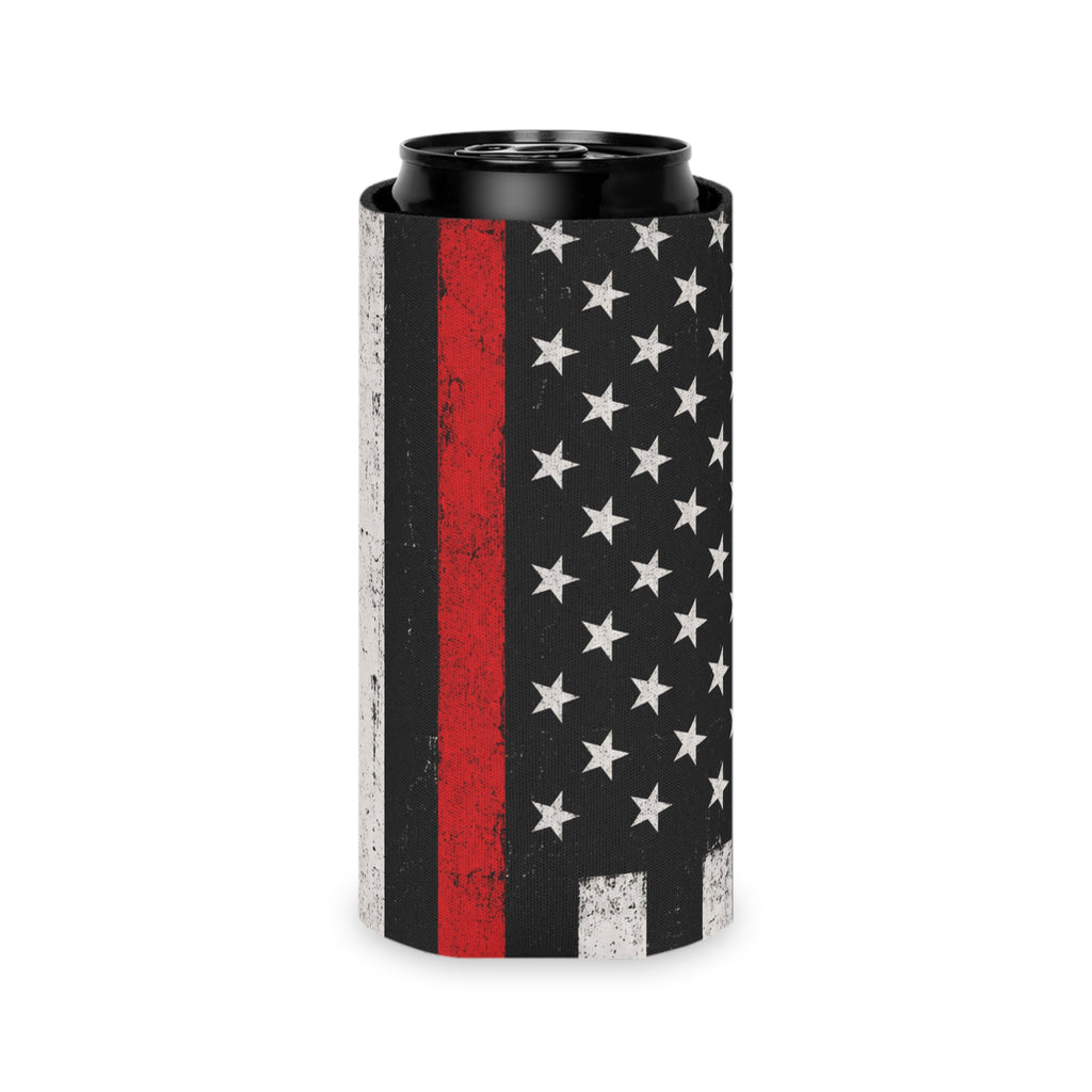 Thin Red Line Can Cooler