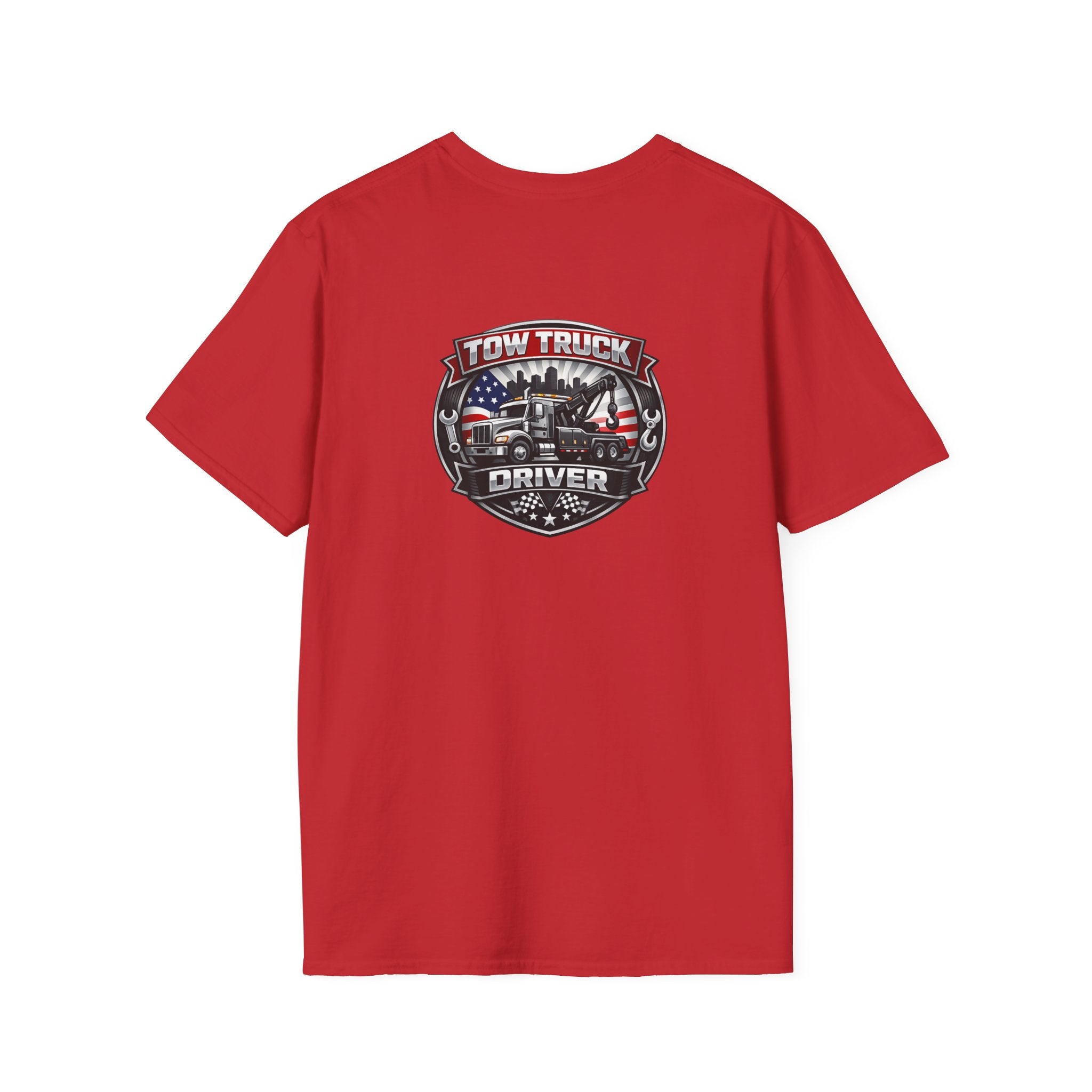 Tow Truck Driver Unisex Softstyle T-Shirt