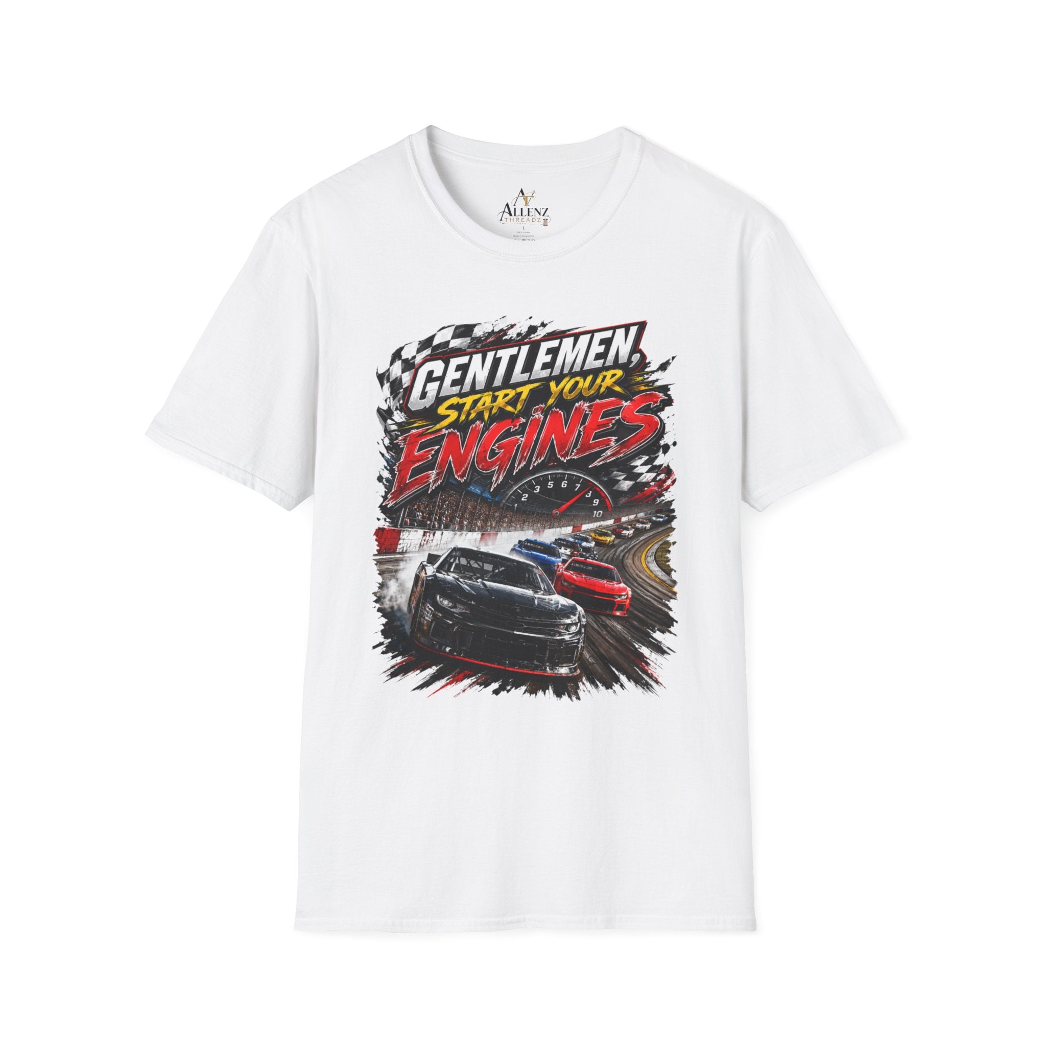 Start Your Engines Racing Unisex Softstyle T-Shirt