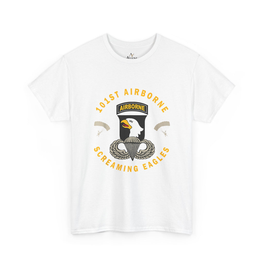 Unisex Heavy Cotton Tee 🦅 101st Airborne “Screaming Eagles” Veteran