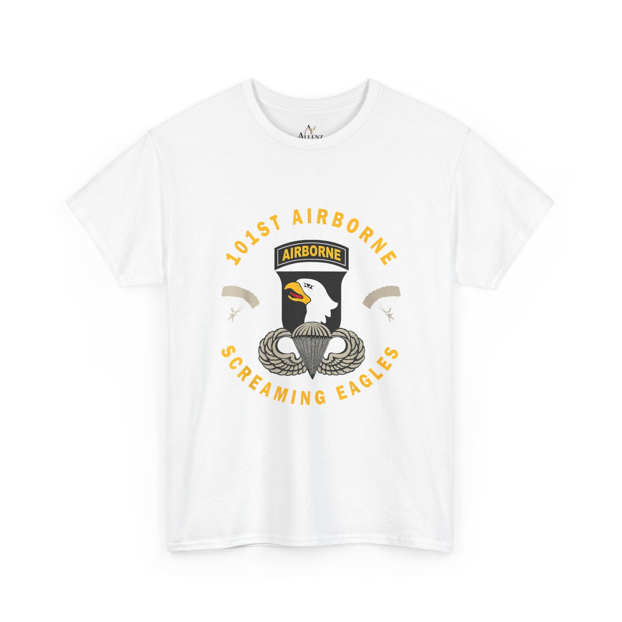 Unisex Heavy Cotton Tee 🦅 101st Airborne “Screaming Eagles” Veteran