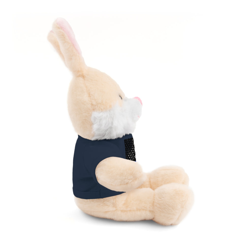 Kids Stuffed Animal with Thin Blue line flag Tee