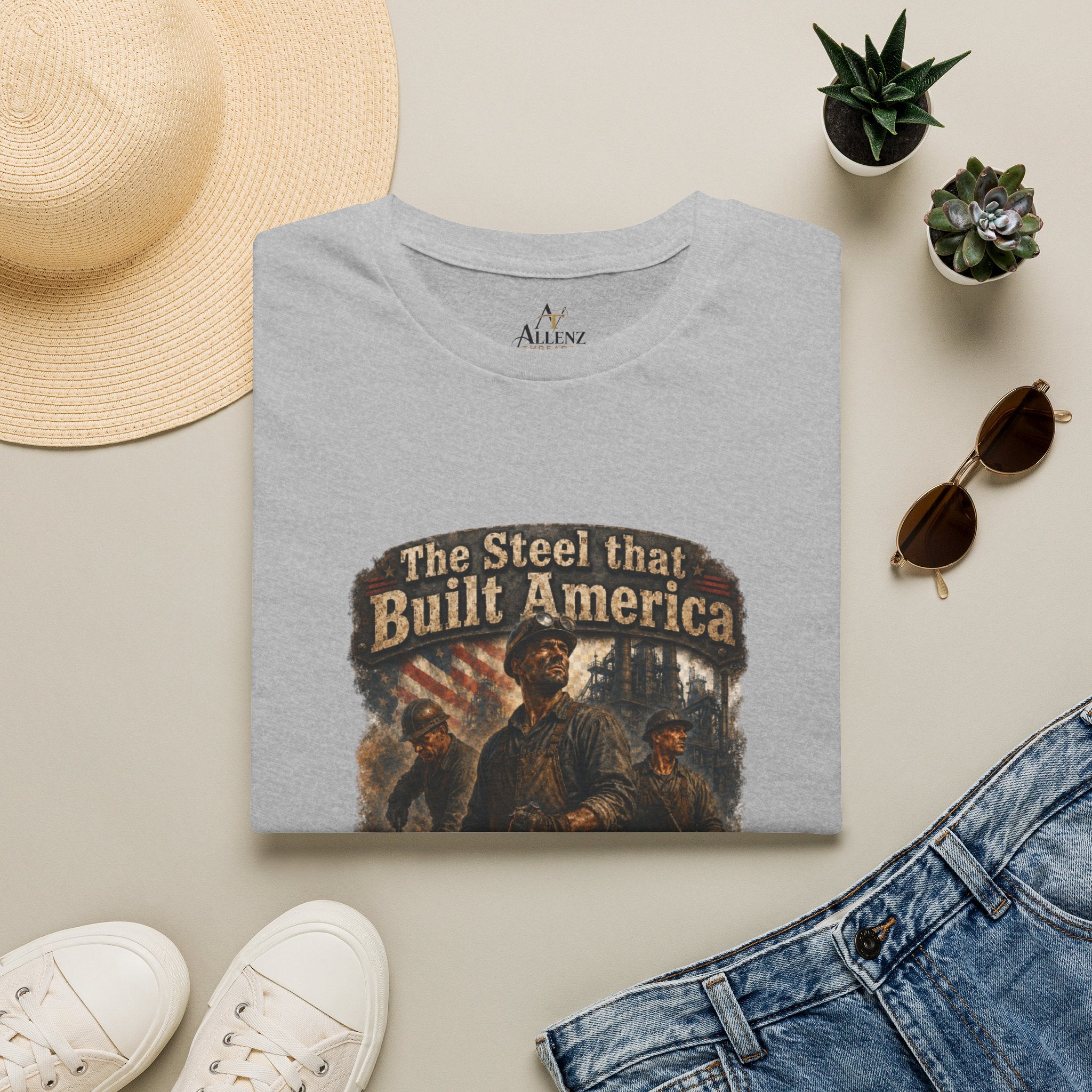 The Steel That Built America Unisex Softstyle T-Shirt