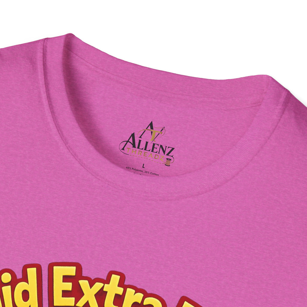 T-Shirt — “I Said Extra Fries, Not Exercise” Funny Chicken Graphic Tee