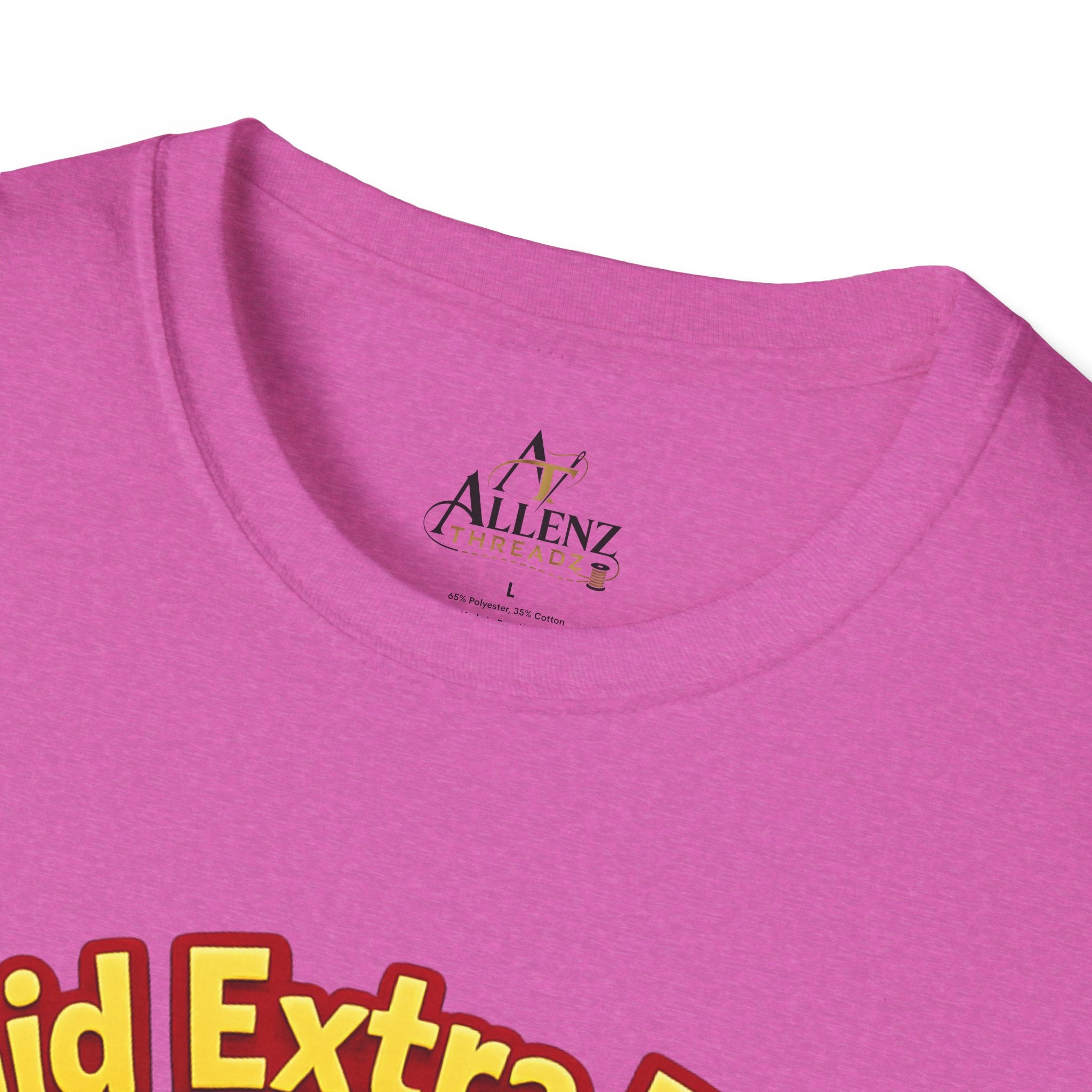 T-Shirt — “I Said Extra Fries, Not Exercise” Funny Chicken Graphic Tee