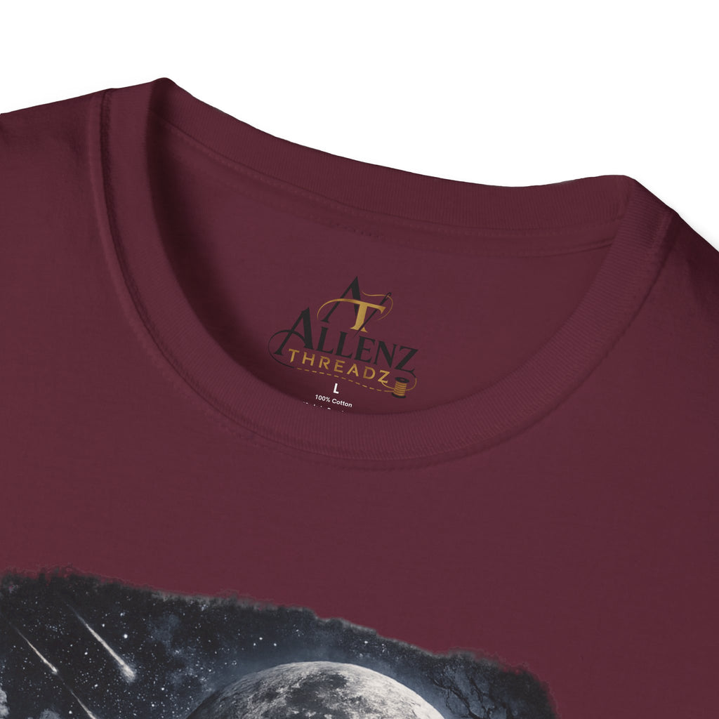 Fantasy Moonlit Wolves T-Shirt — Gothic Werewolf Night Scene