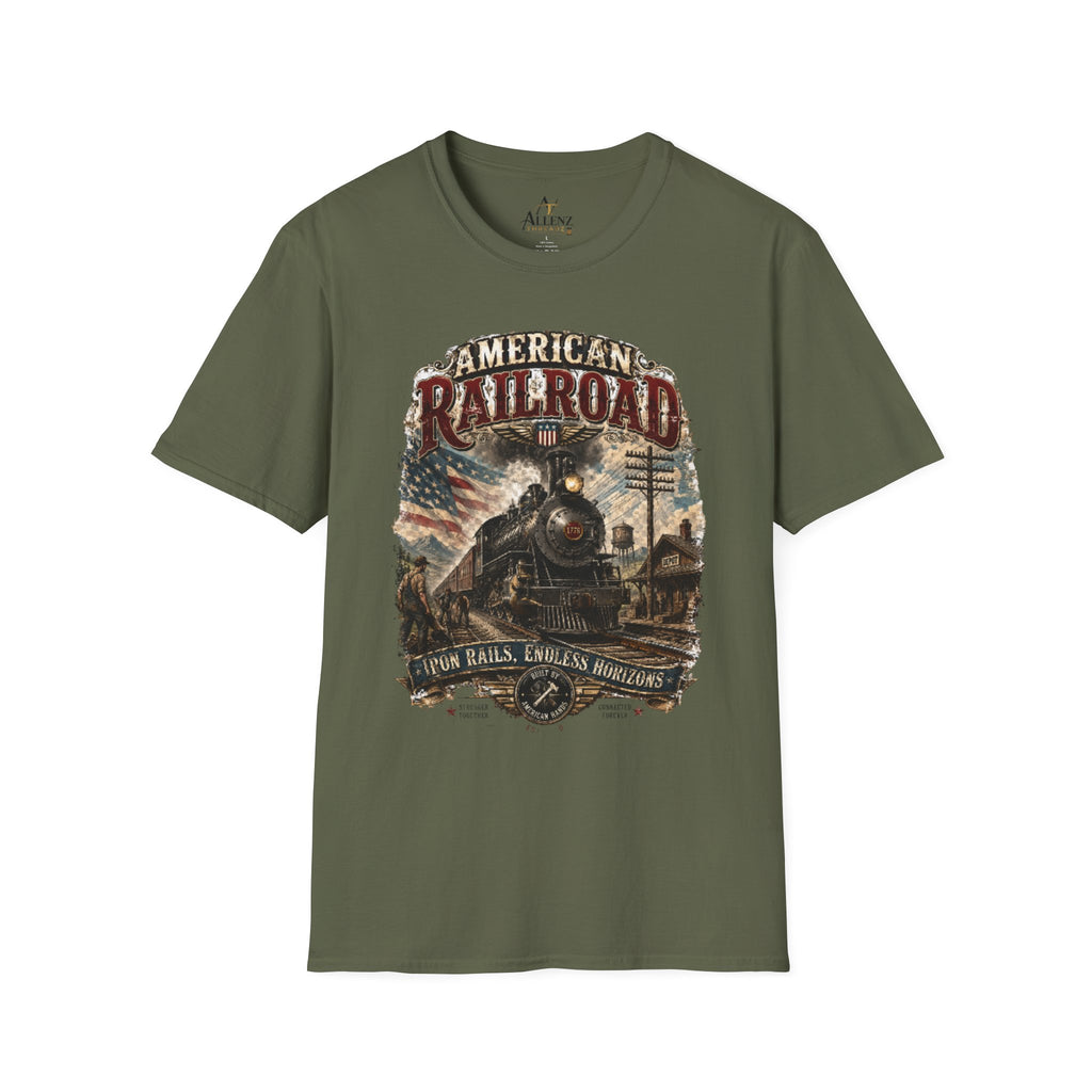 American Railroad Unisex Softstyle T-Shirt