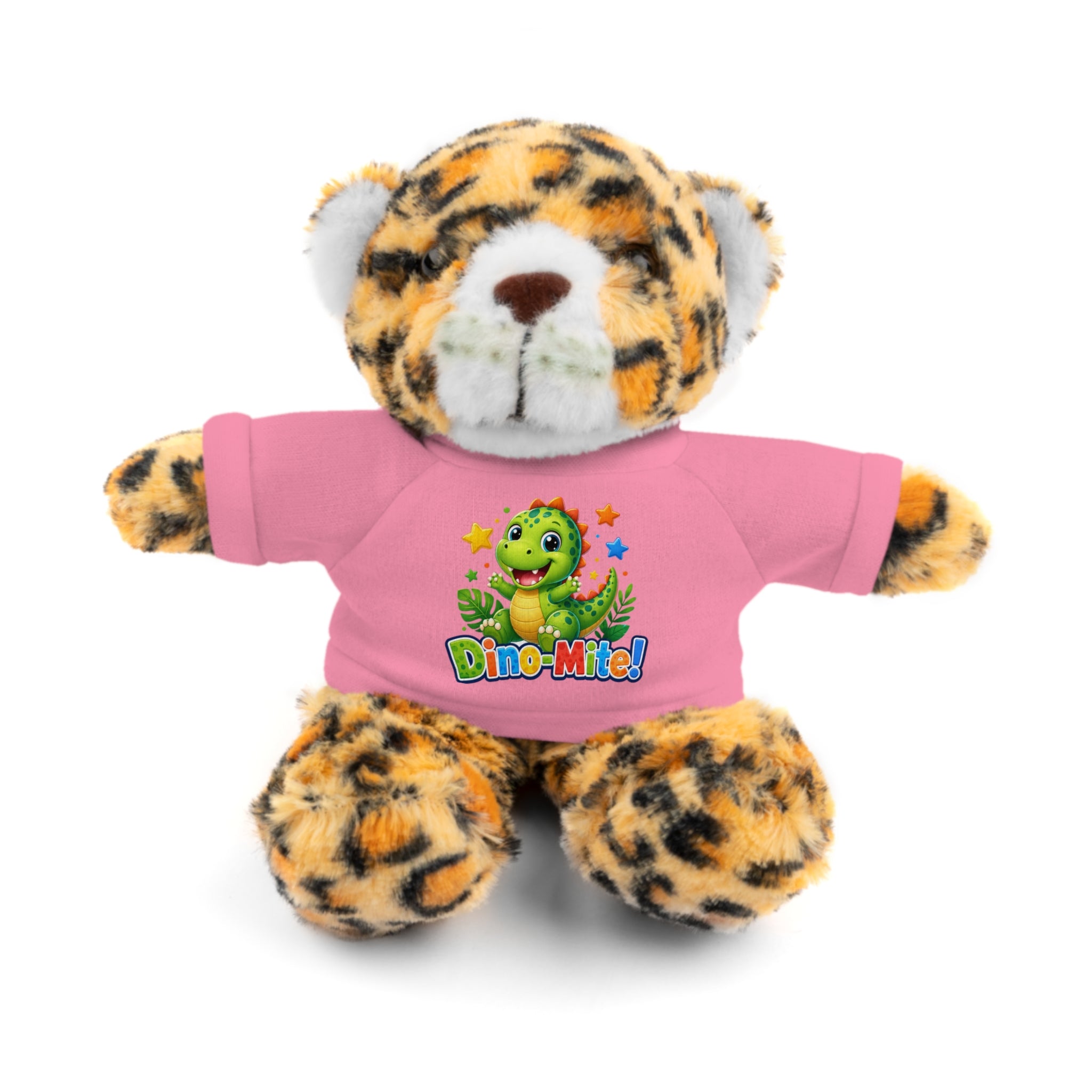 Kids Stuffed Animal with Dino-Mite T-Shirt