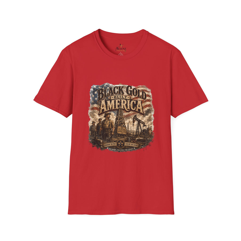 Black Gold Unisex Softstyle T-Shirt